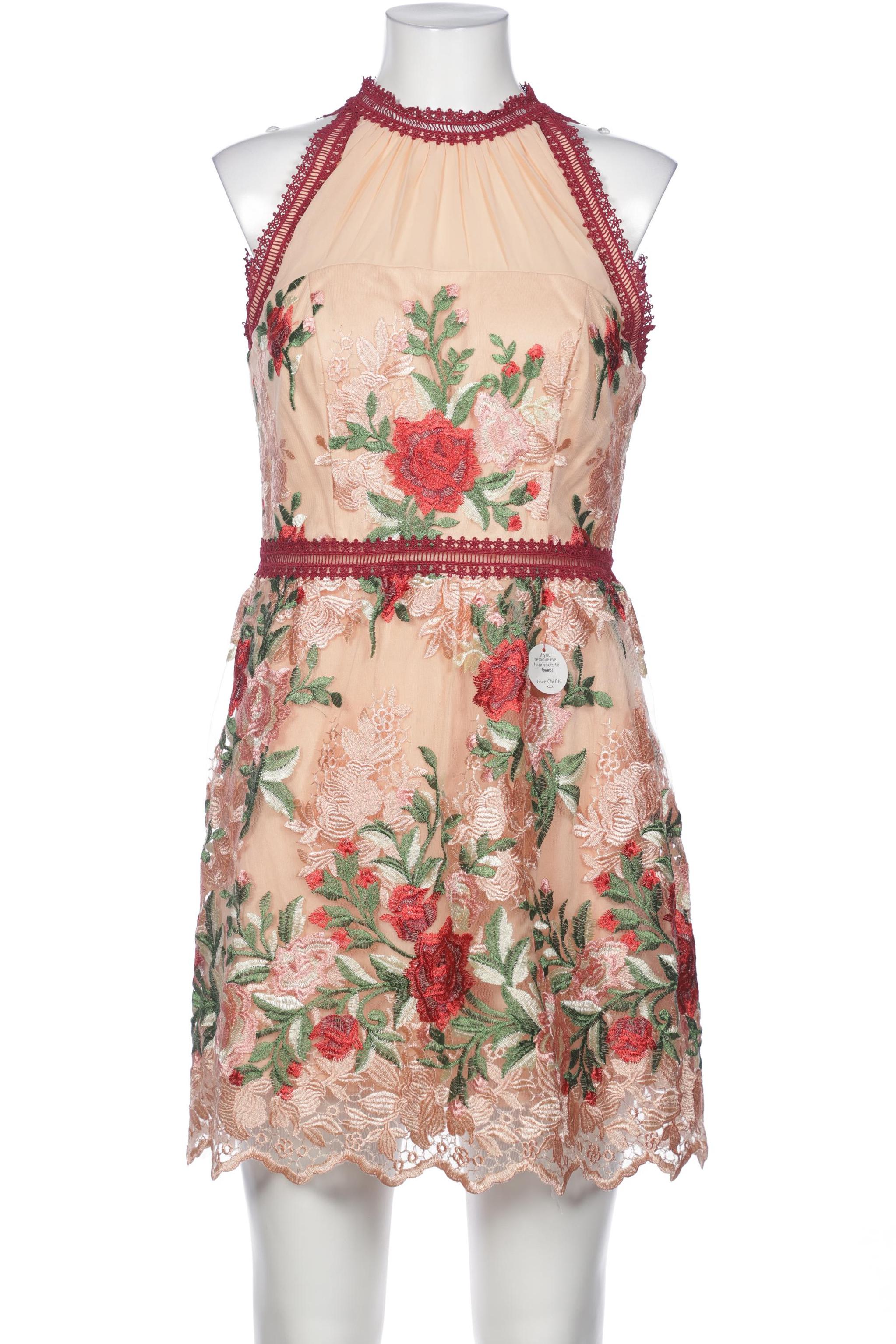 

Chi Chi London Damen Kleid, orange, Gr. 42