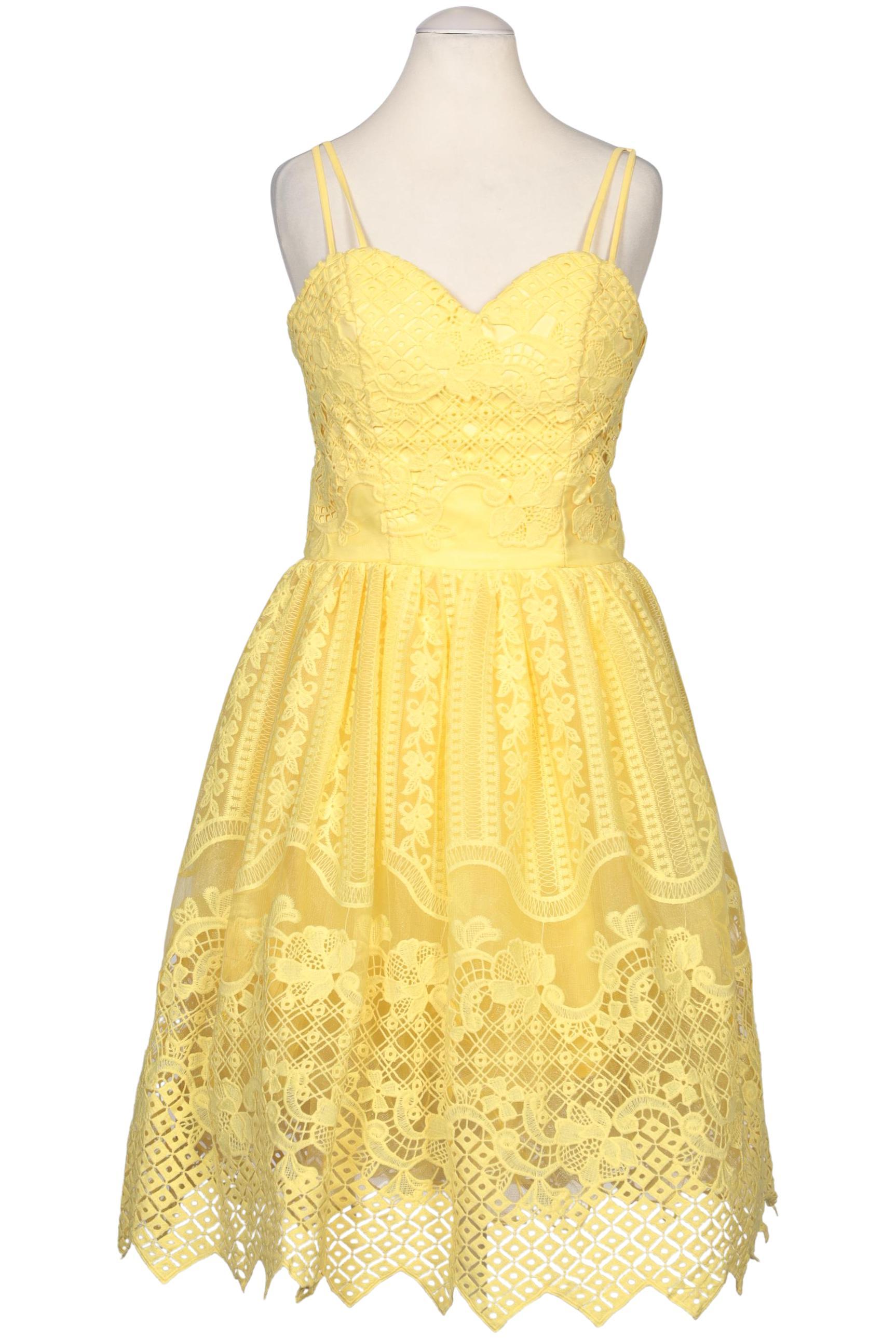 

Chi Chi London Damen Kleid, gelb, Gr. 36