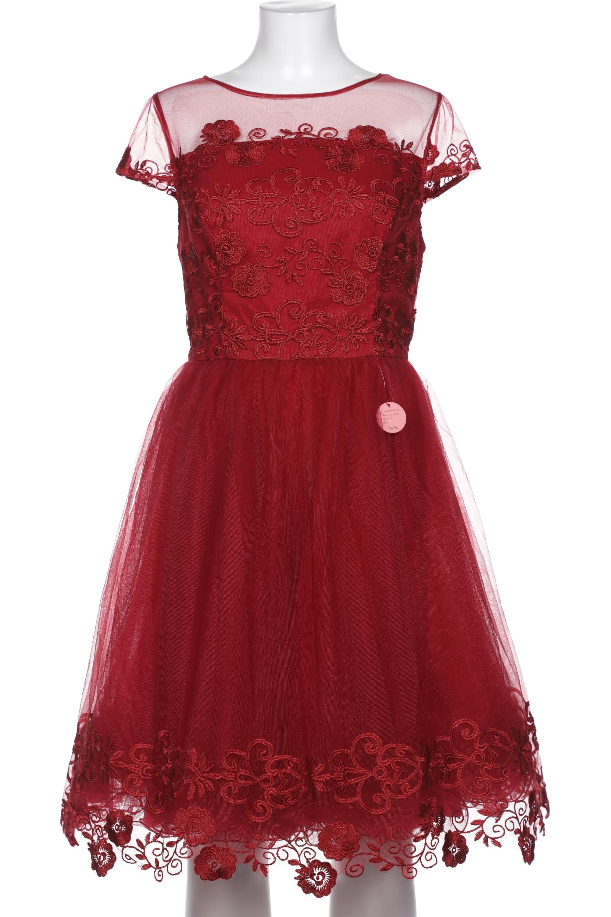 

Chi Chi London Damen Kleid, rot, Gr. 44