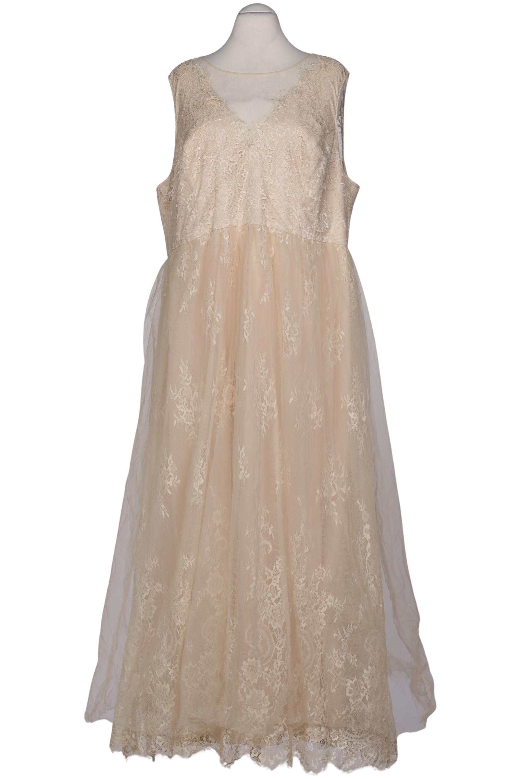 

Chi Chi London Damen Kleid, beige, Gr. 54