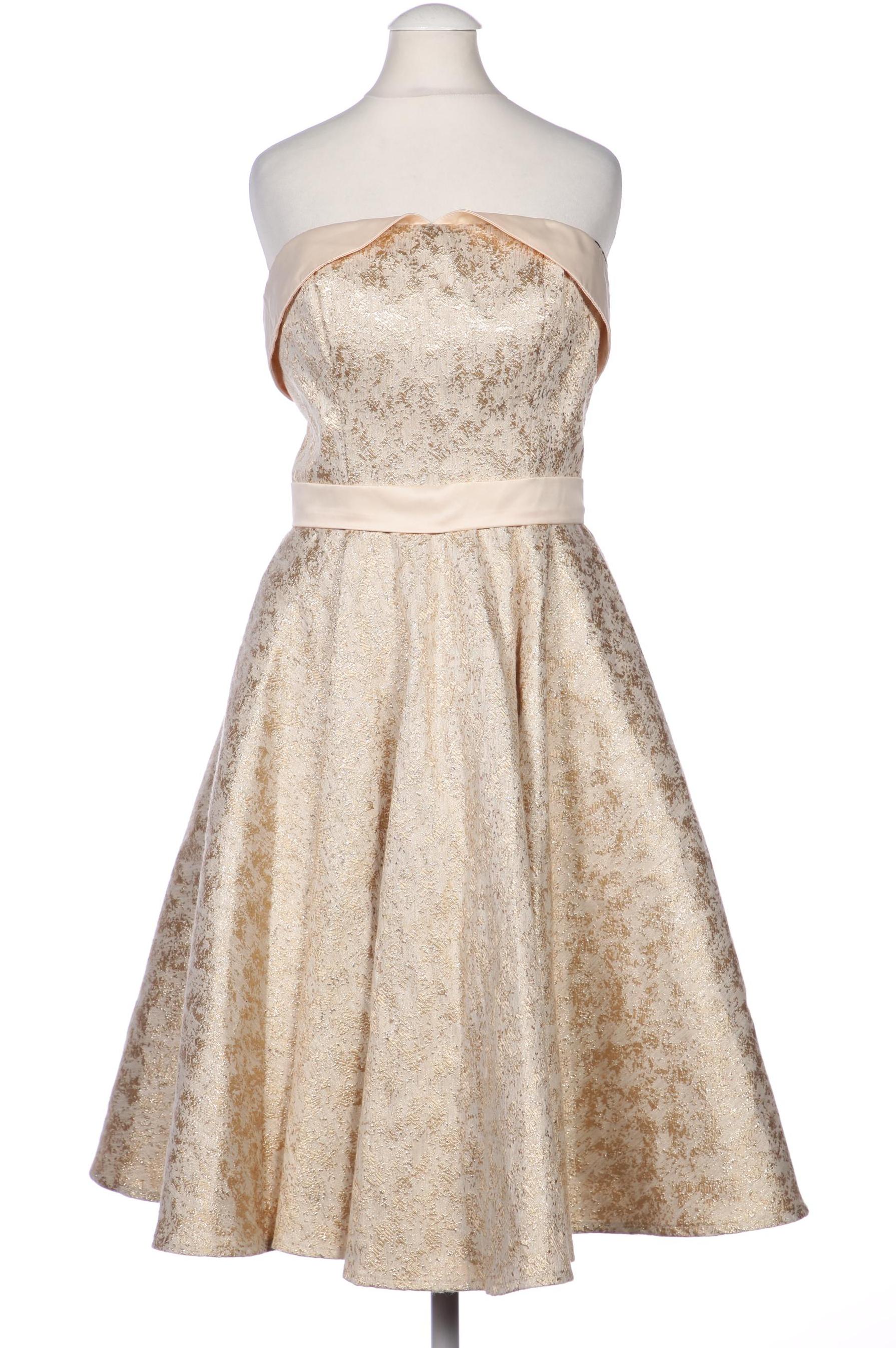 

Chi Chi London Damen Kleid, beige, Gr. 36