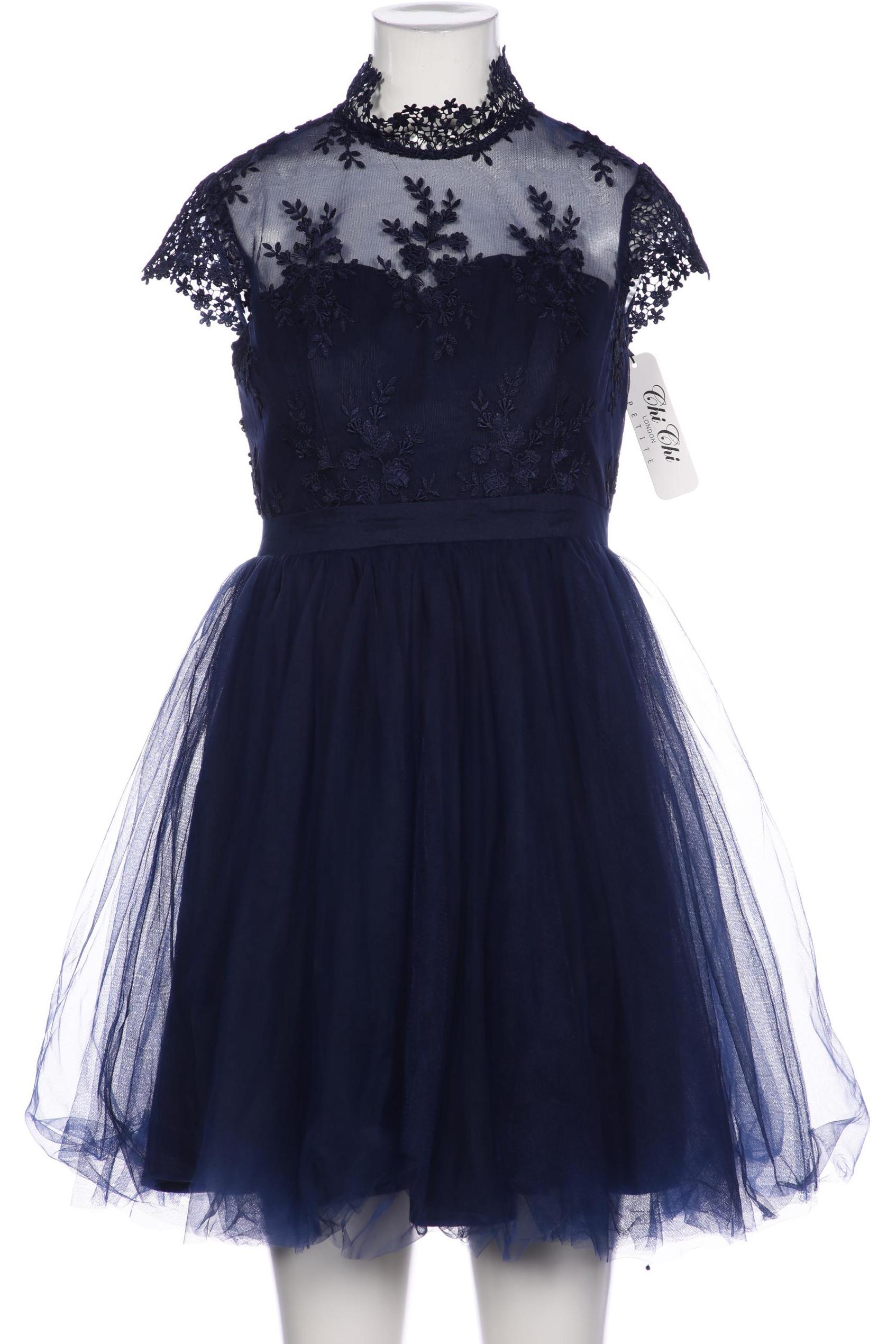 

Chi Chi London Damen Kleid, marineblau, Gr. 40