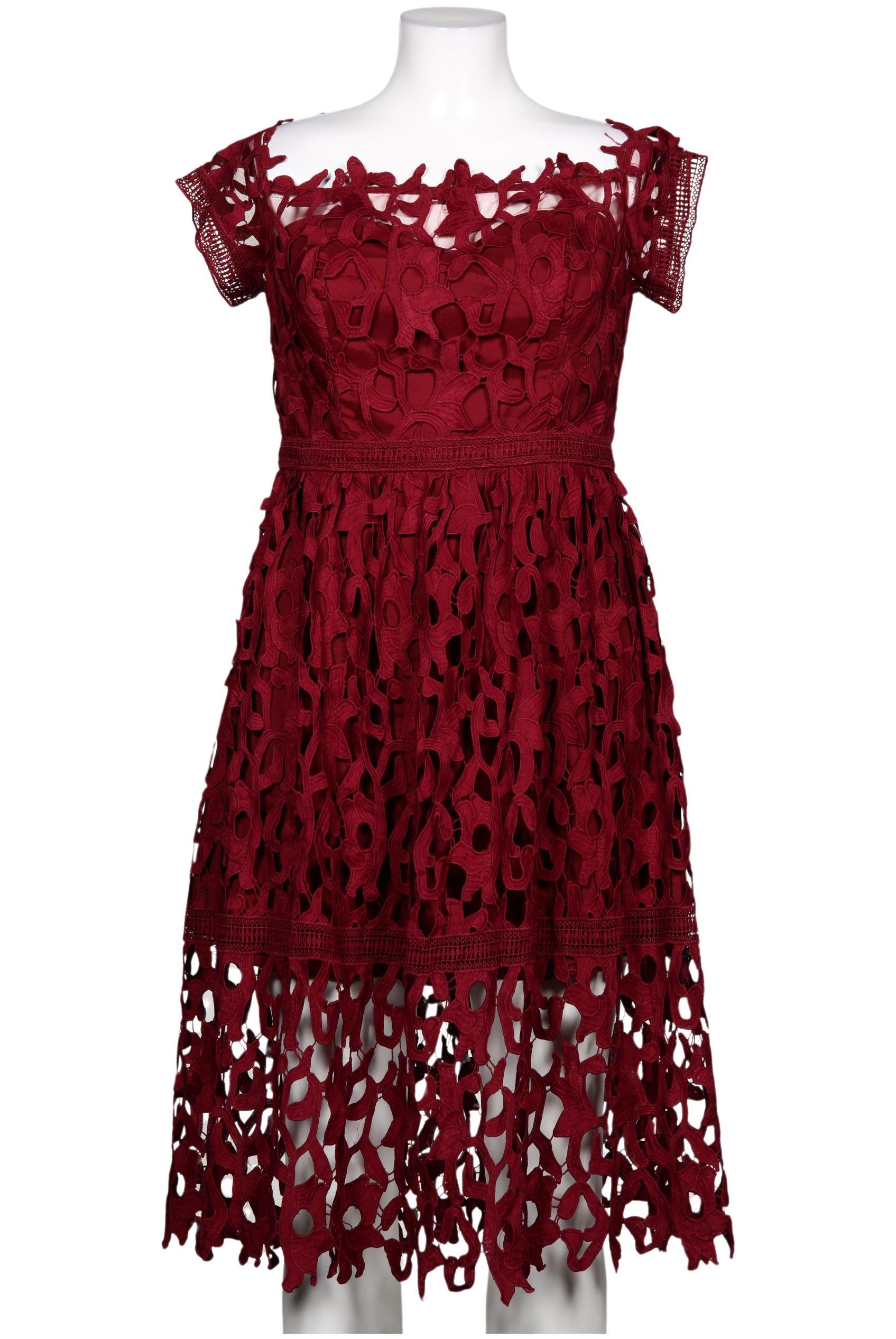 

Chi Chi London Damen Kleid, bordeaux, Gr. 44