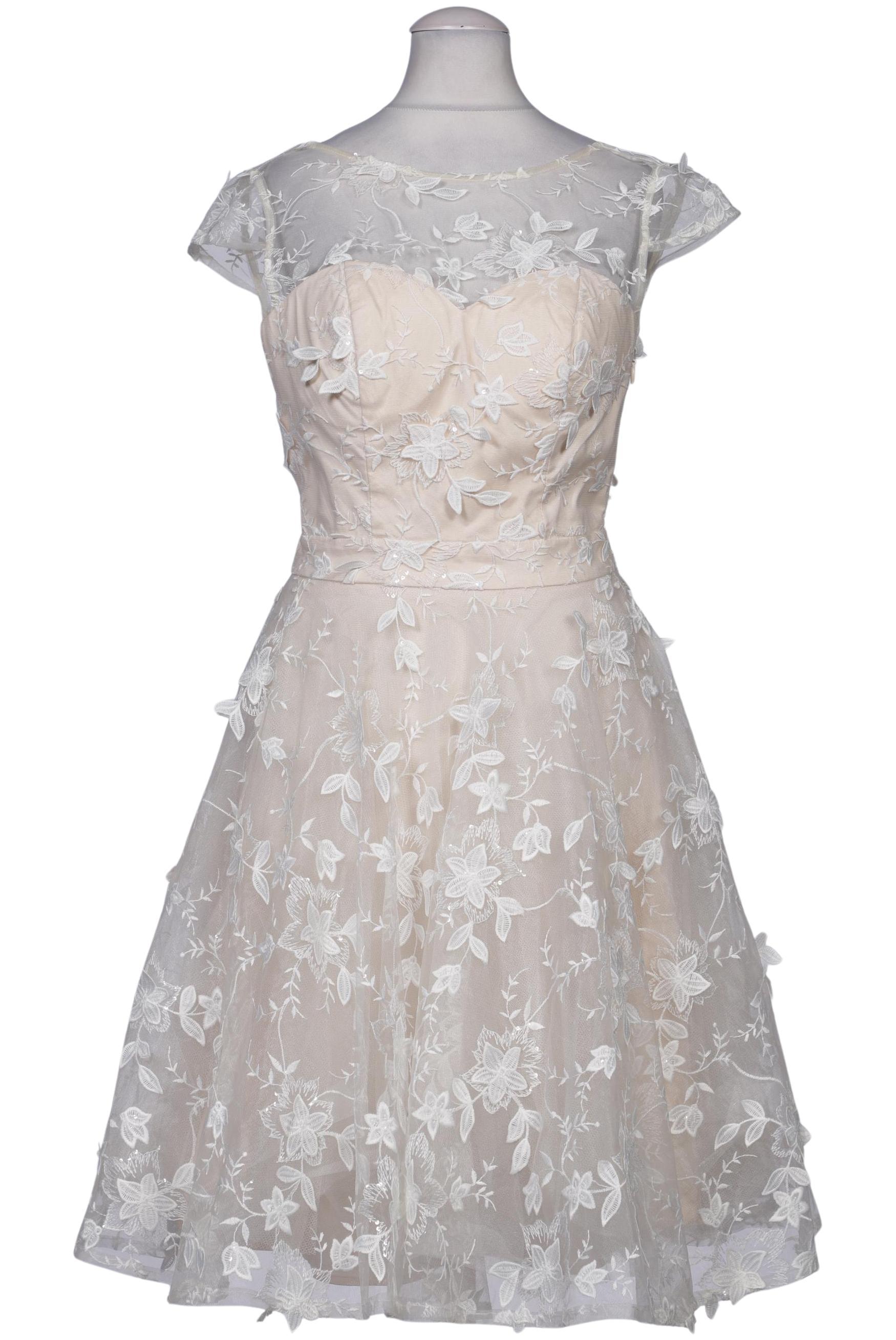 

Chi Chi London Damen Kleid, beige, Gr. 34