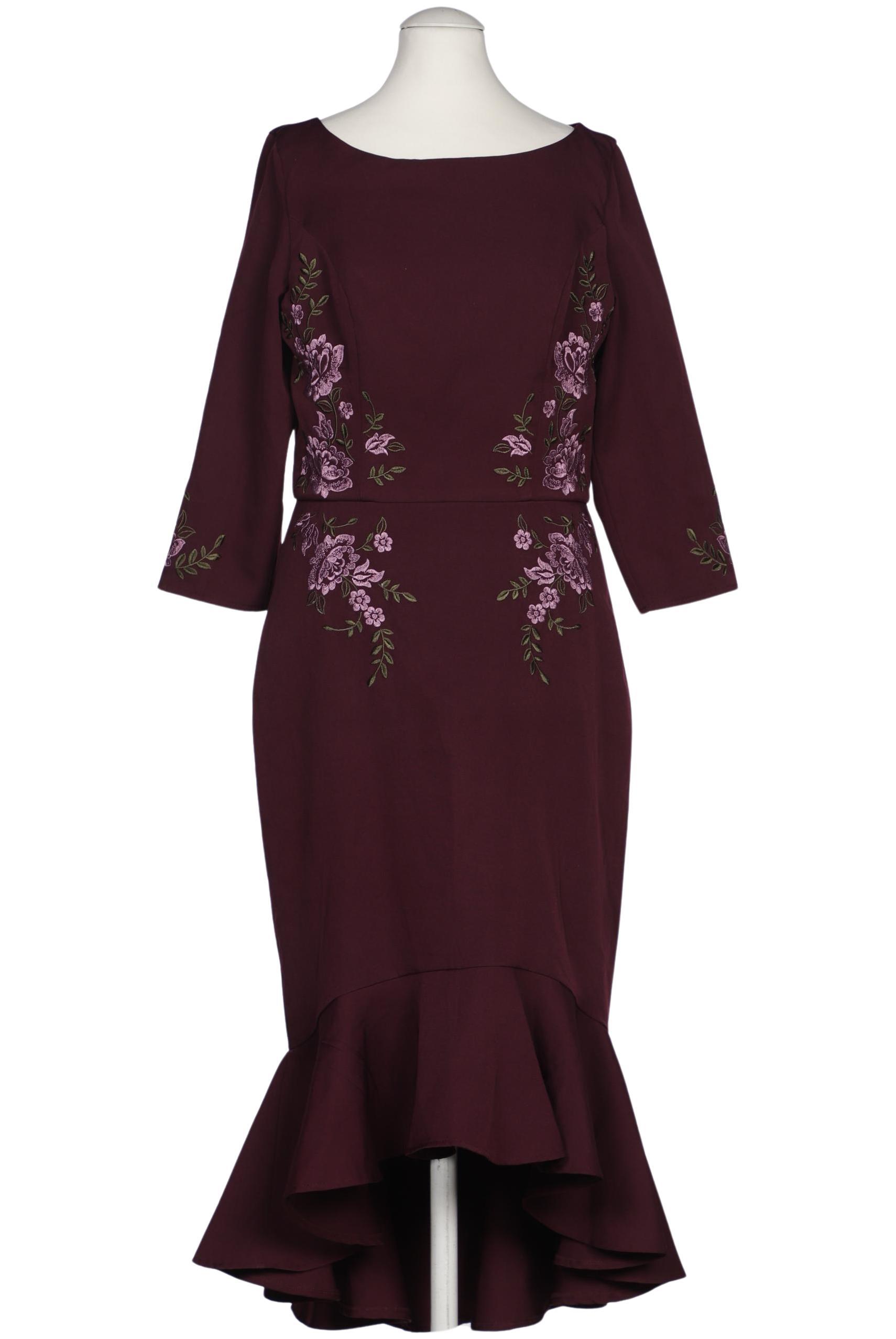 

Chi Chi London Damen Kleid, bordeaux, Gr. 38