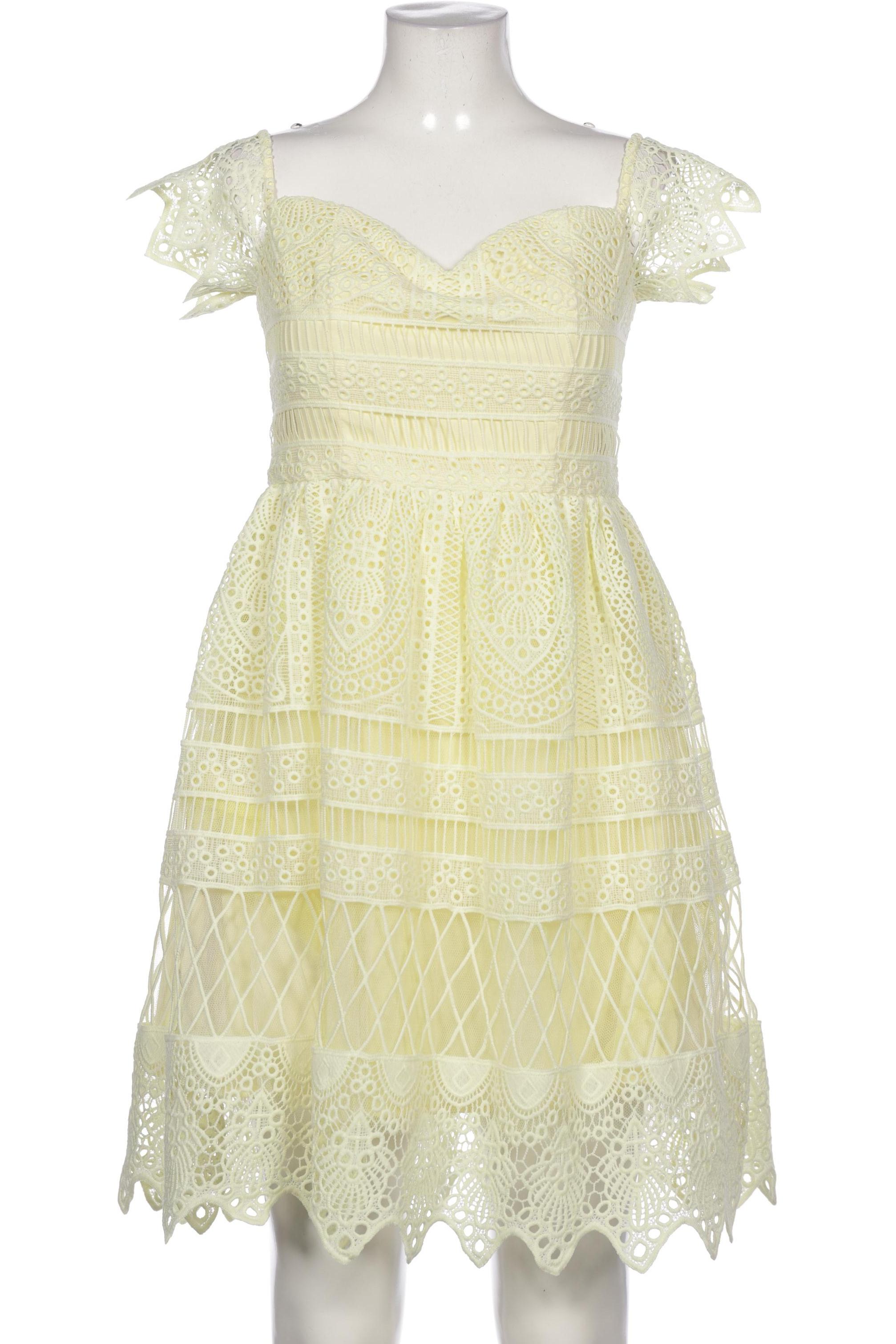 

Chi Chi London Damen Kleid, gelb, Gr. 42