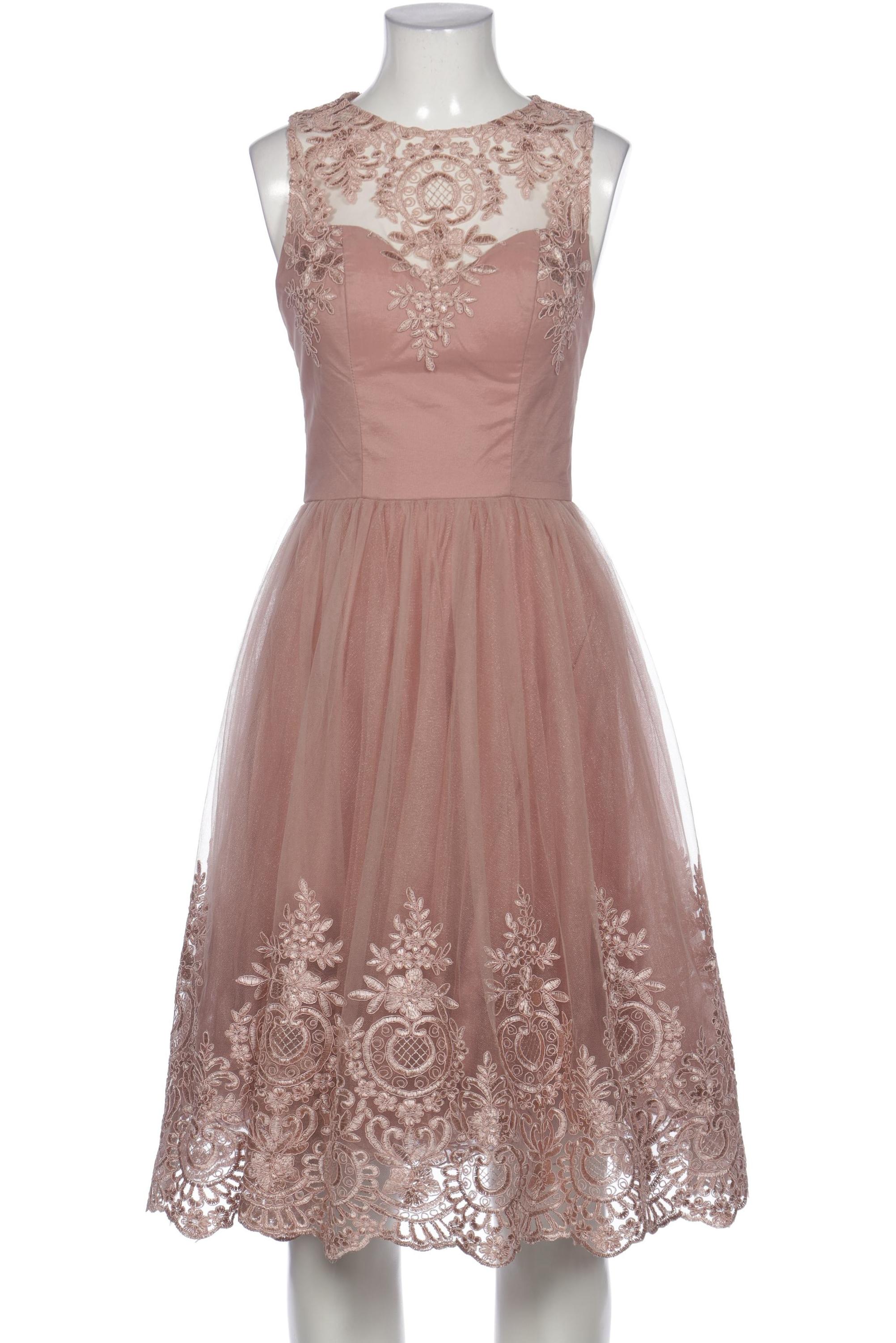 

Chi Chi London Damen Kleid, beige, Gr. 34
