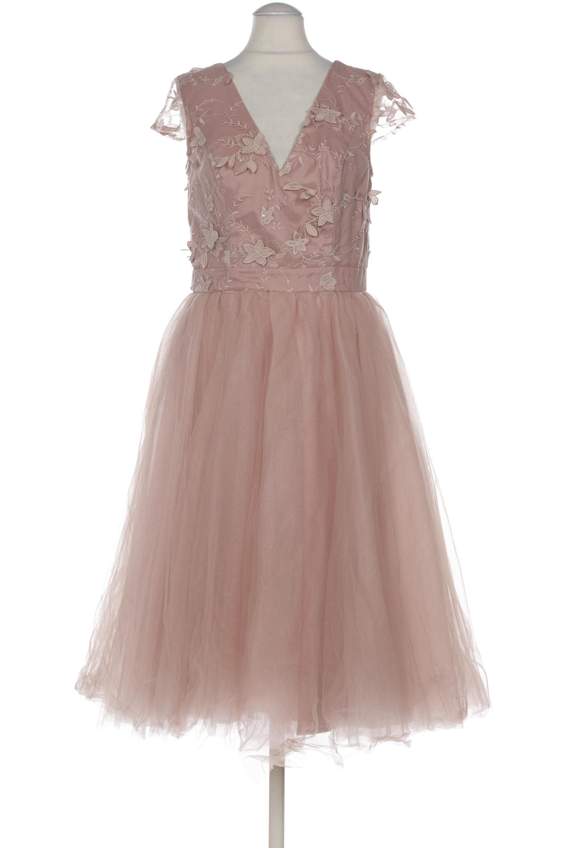 

Chi Chi London Damen Kleid, beige, Gr. 38