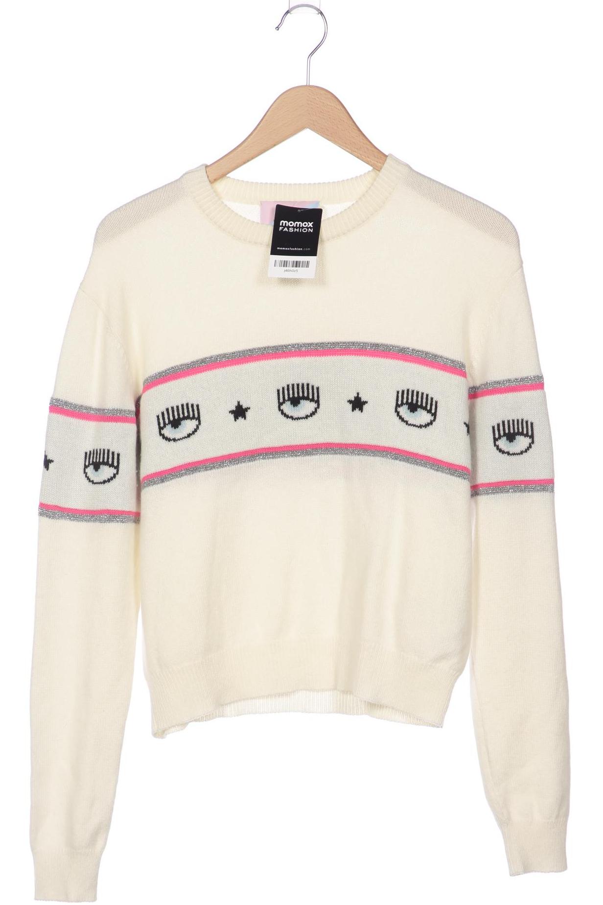 

Chiara Ferragni Damen Pullover, cremeweiß, Gr. 42