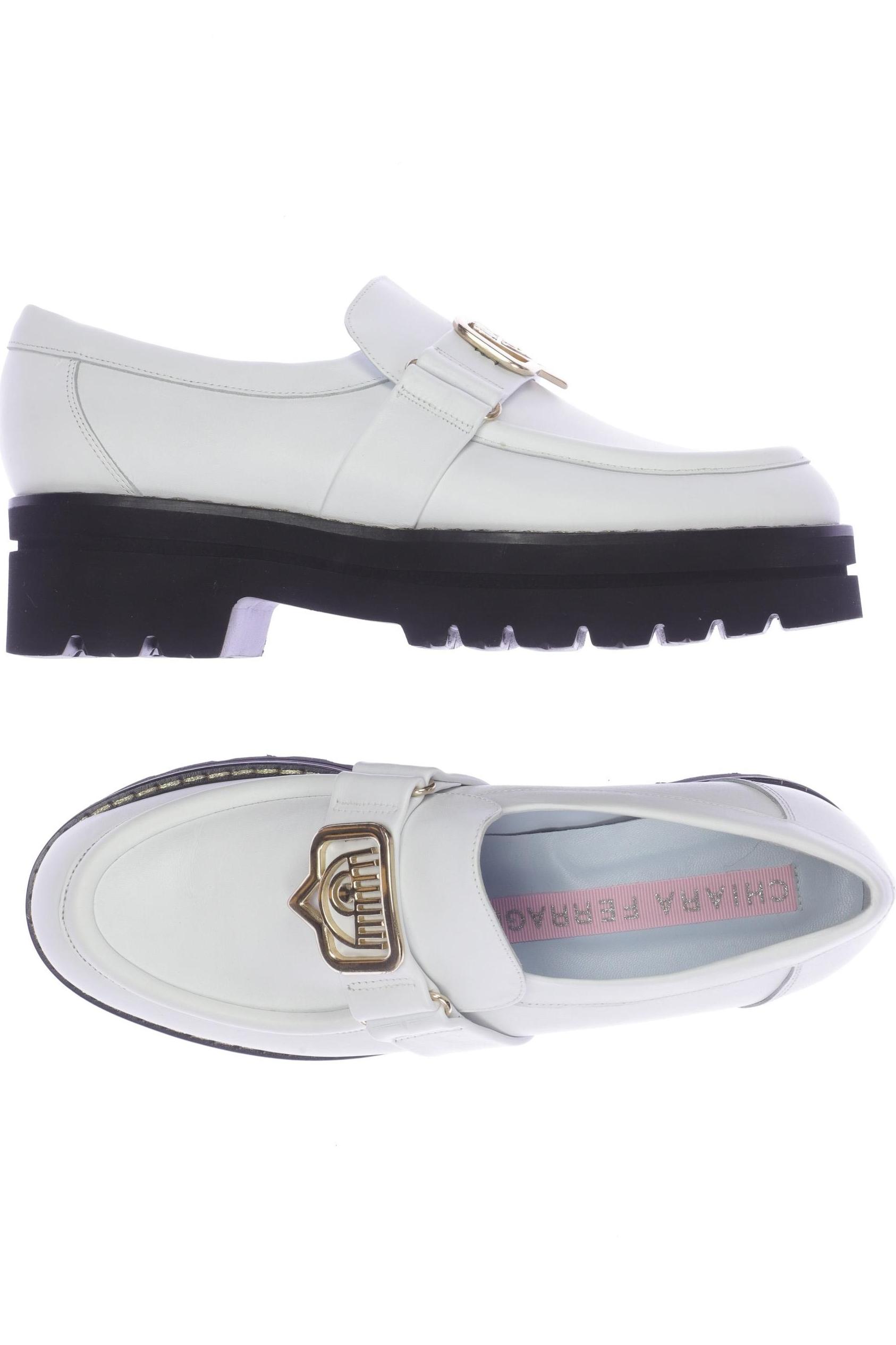 

Chiara Ferragni Damen Halbschuh, weiß, Gr. 40