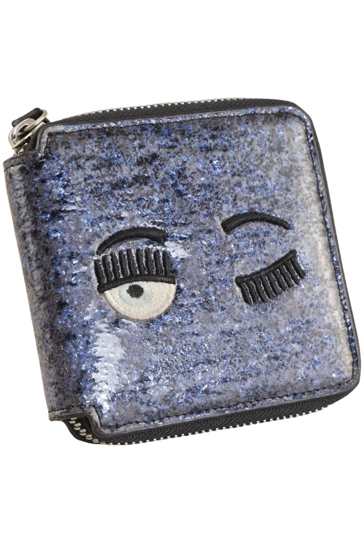 

Chiara Ferragni Damen Portemonnaie, marineblau, Gr.