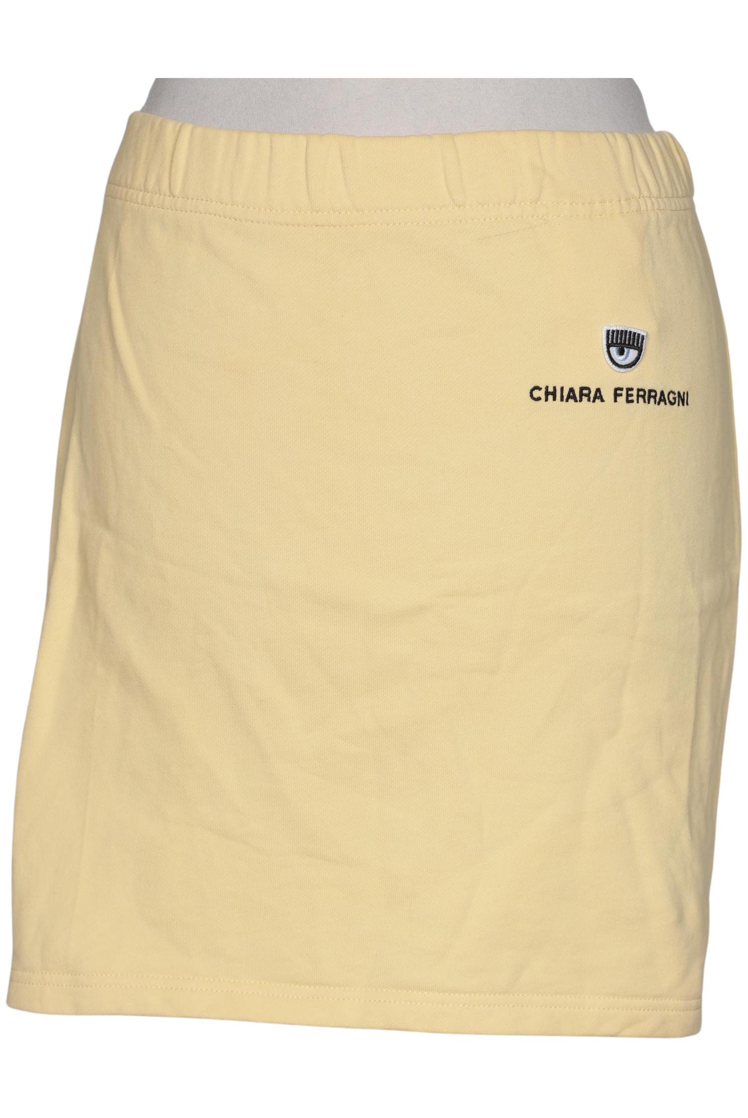

Chiara Ferragni Damen Rock, gelb, Gr. 34