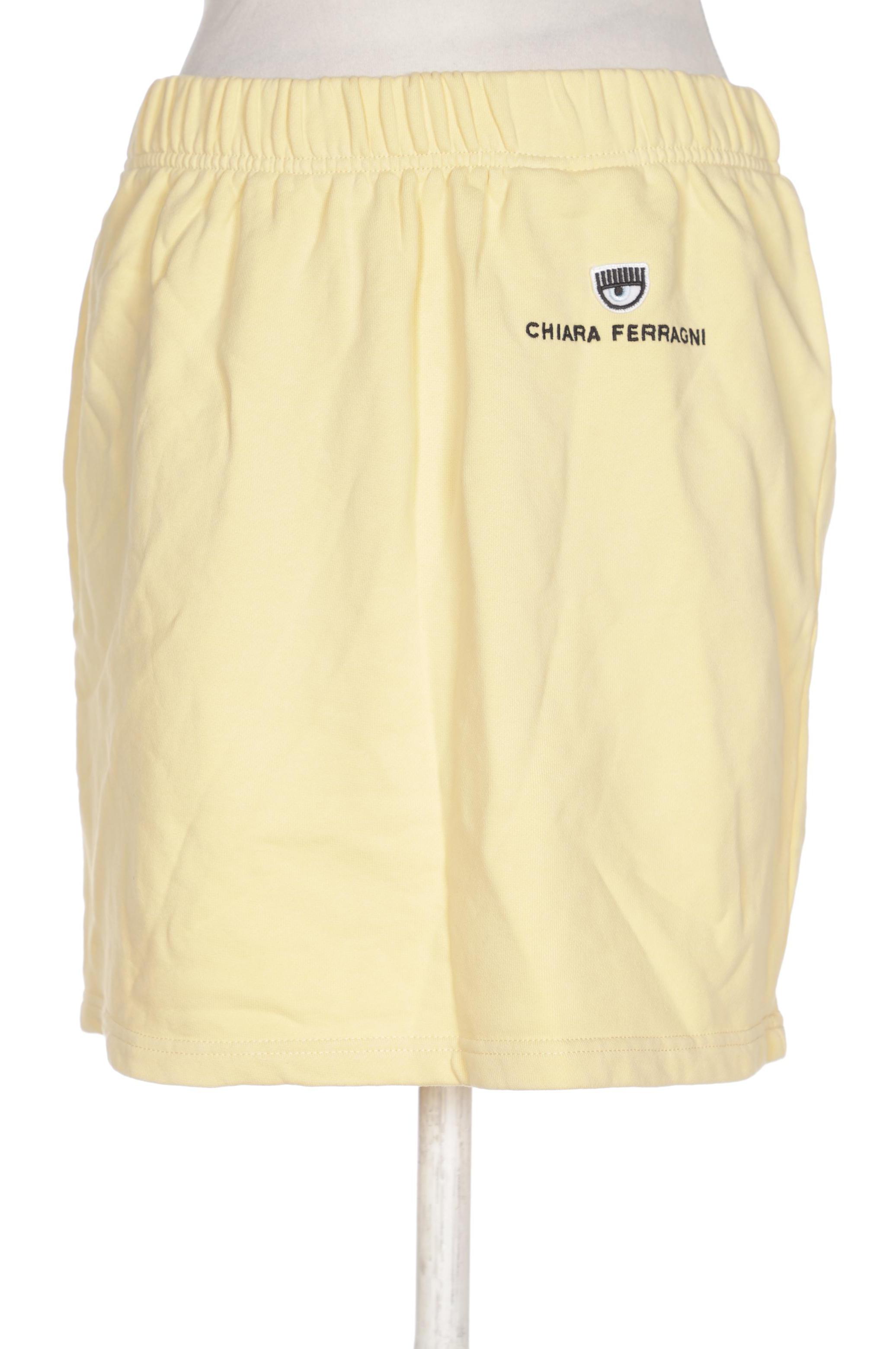 

Chiara Ferragni Damen Rock, gelb, Gr. 38