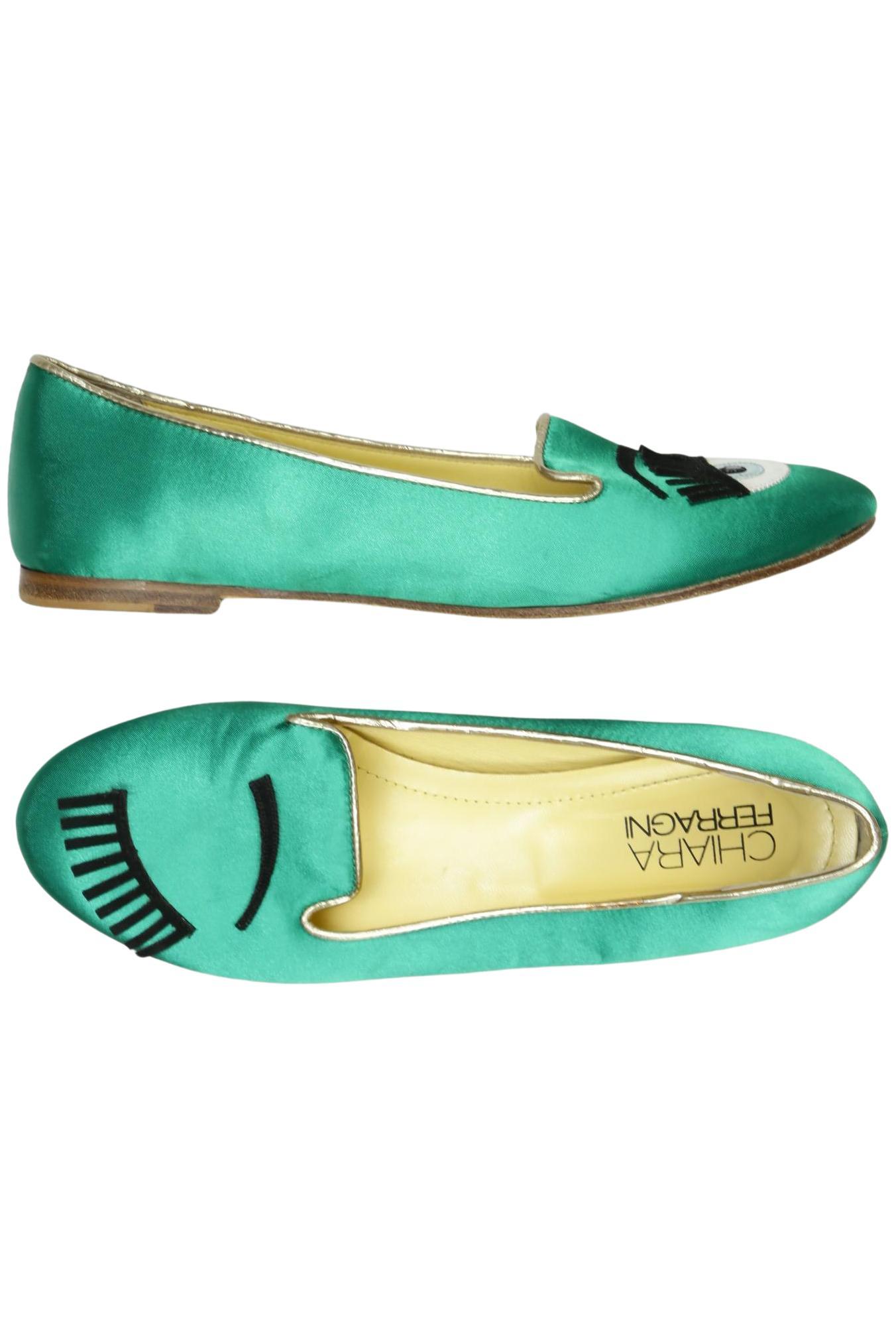 

Chiara Ferragni Damen Ballerinas, grün, Gr. 6