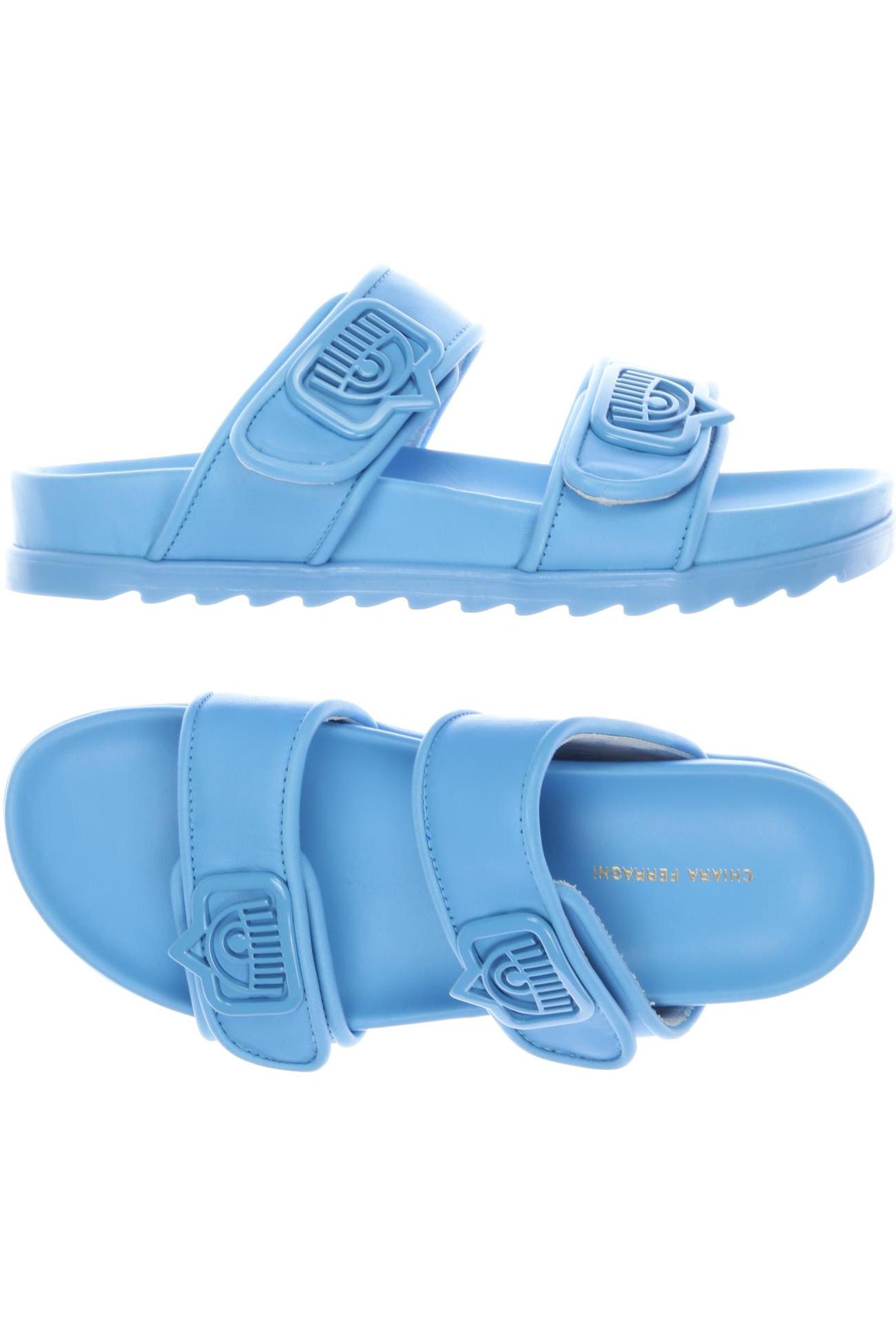 

Chiara Ferragni Damen Sandale, blau, Gr. 41