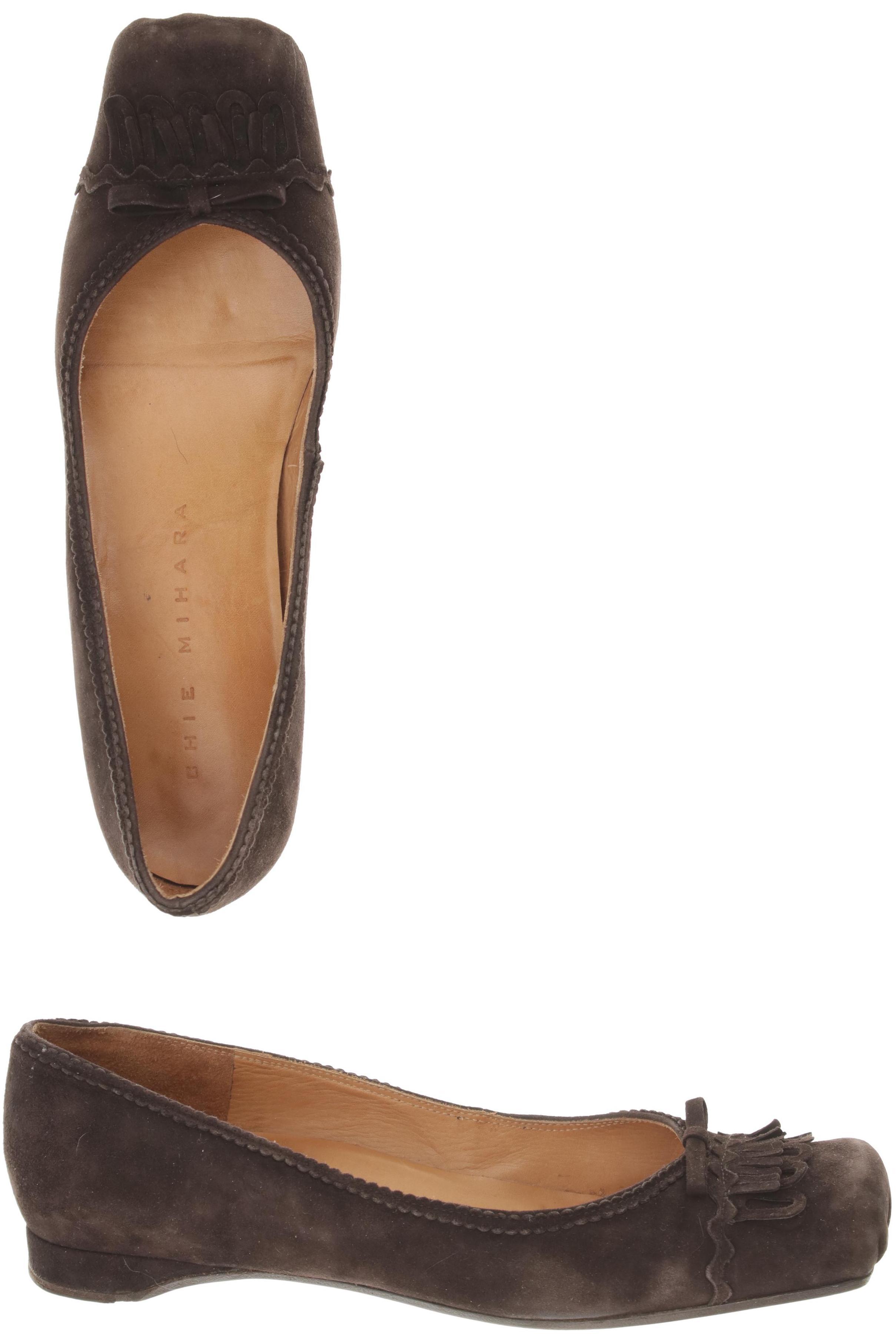 

Chie Mihara Damen Ballerinas, braun, Gr. 40