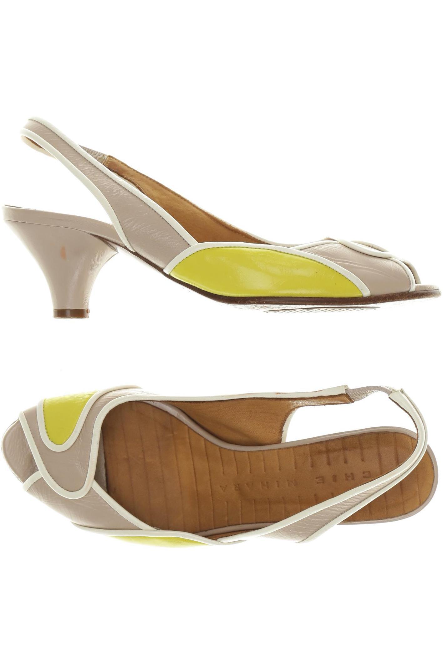 

Chie Mihara Damen Sandale, beige, Gr. 37