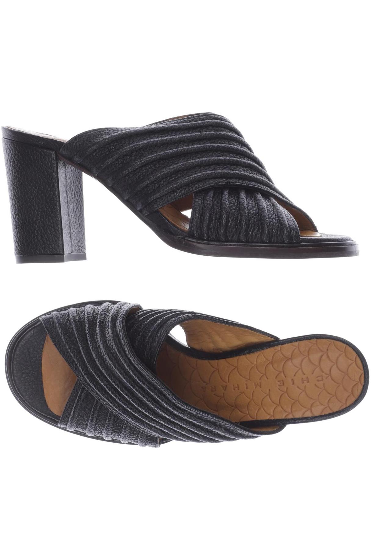 

Chie Mihara Damen Sandale, schwarz, Gr. 38