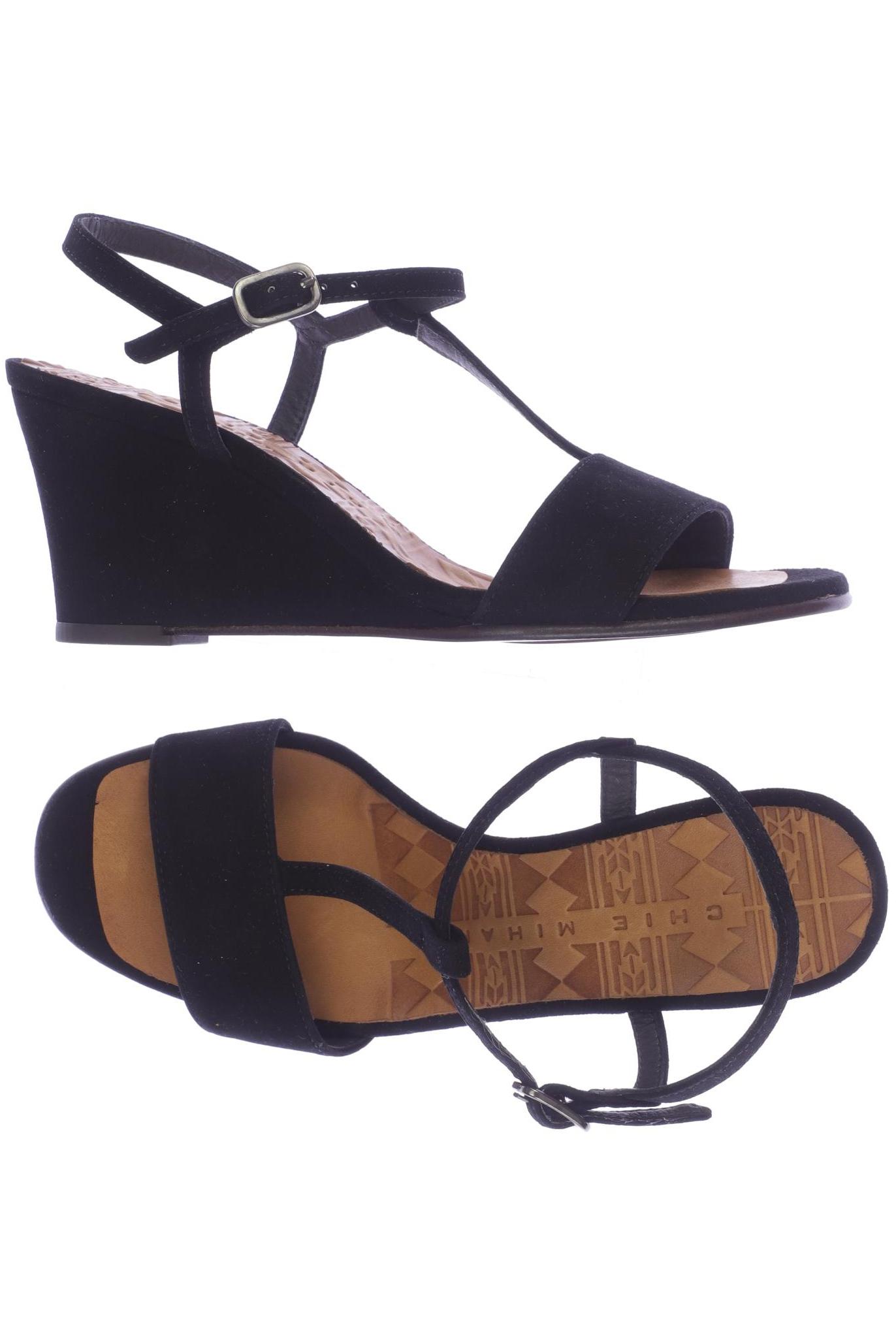 

Chie Mihara Damen Sandale, schwarz