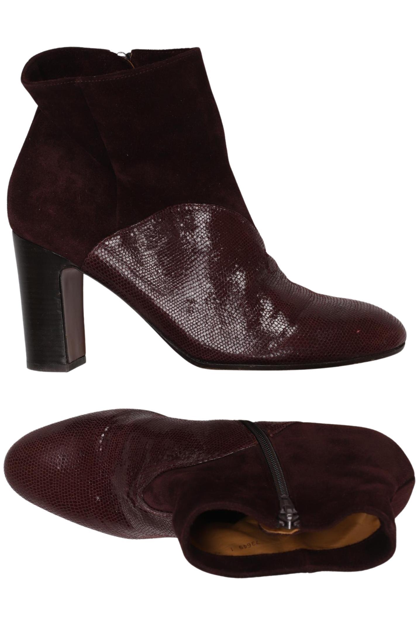

Chie Mihara Damen Stiefelette, bordeaux, Gr. 39.5