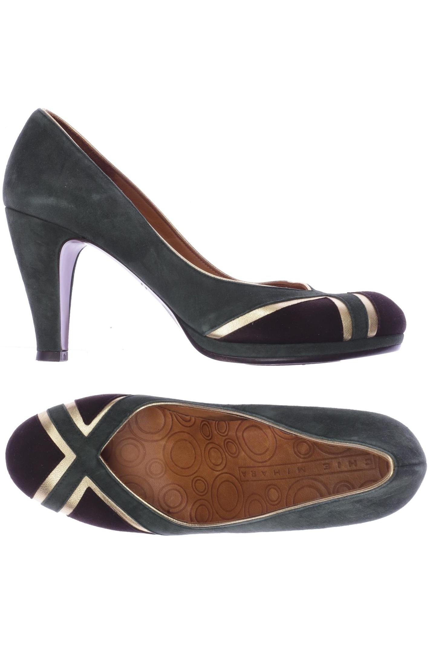 

Chie Mihara Damen Pumps, grün, Gr. 39.5