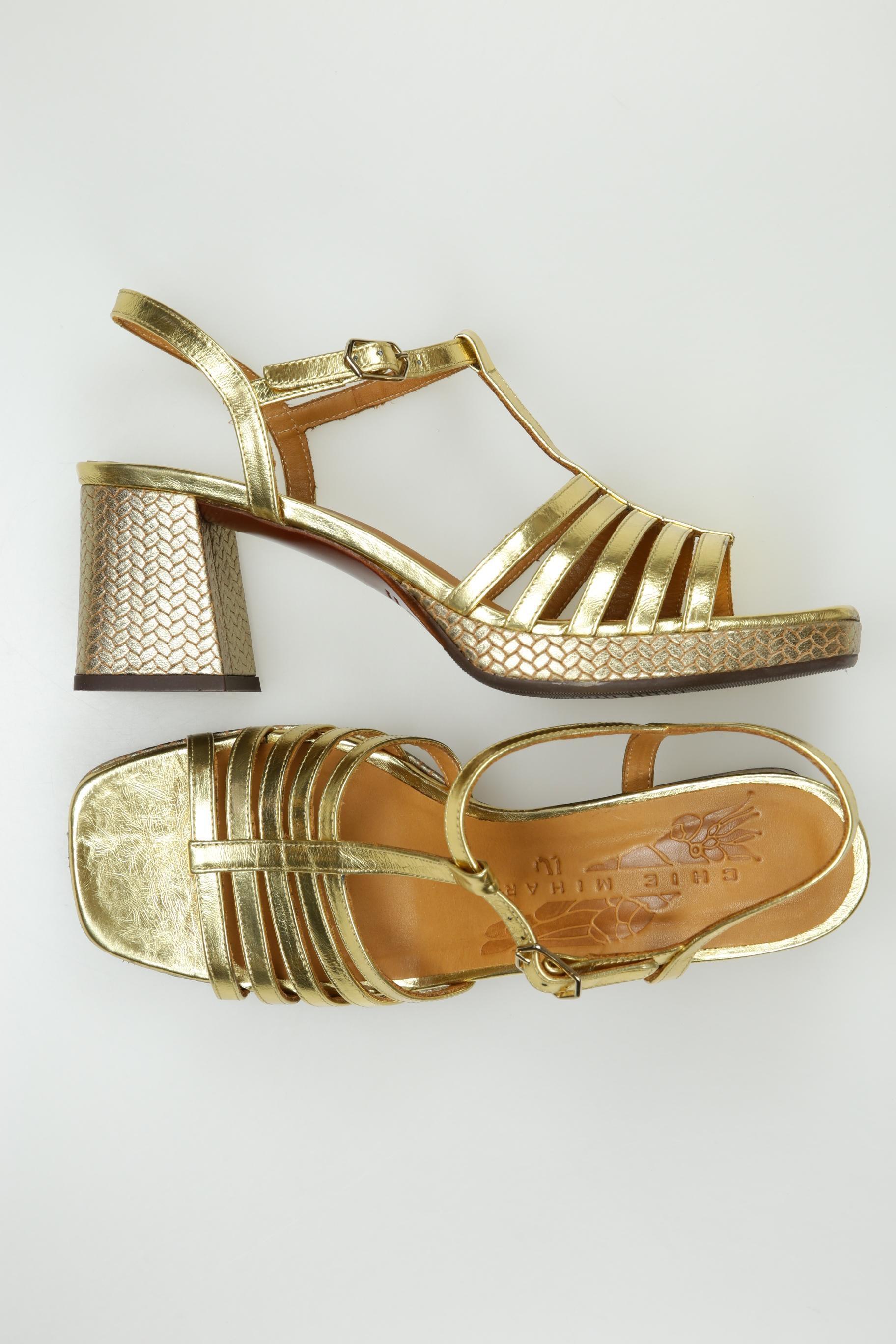 

Chie Mihara Damen Sandale, gold, Gr. 41