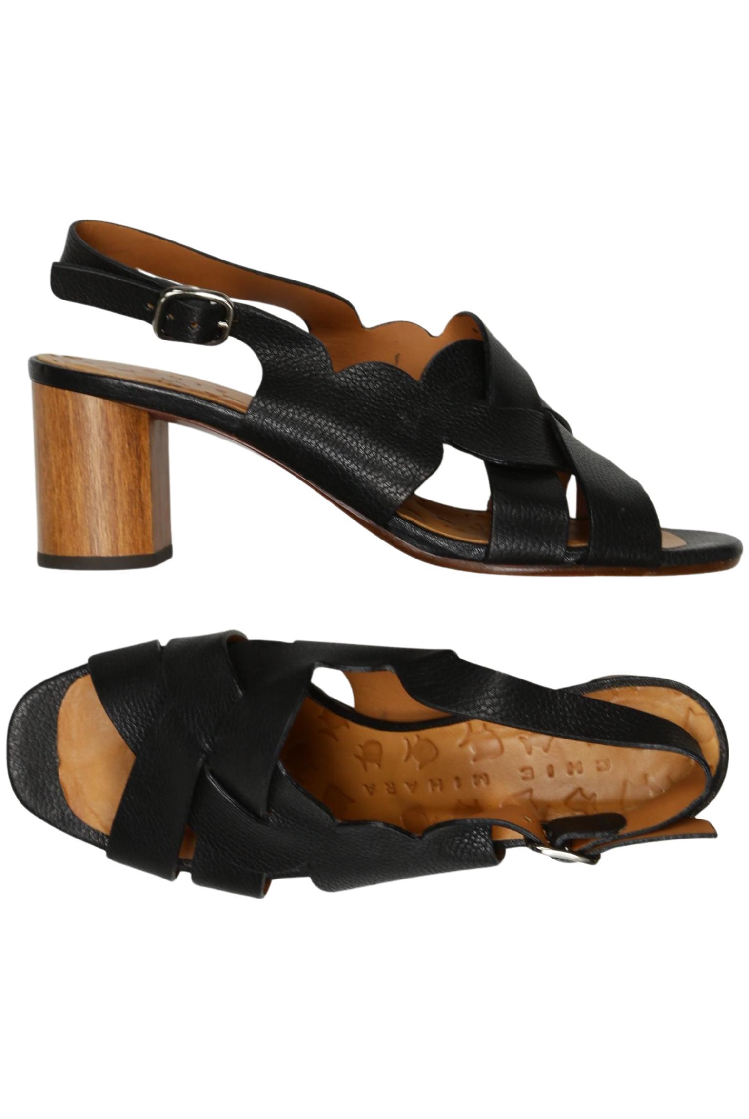 

Chie Mihara Damen Sandale, schwarz, Gr. 38
