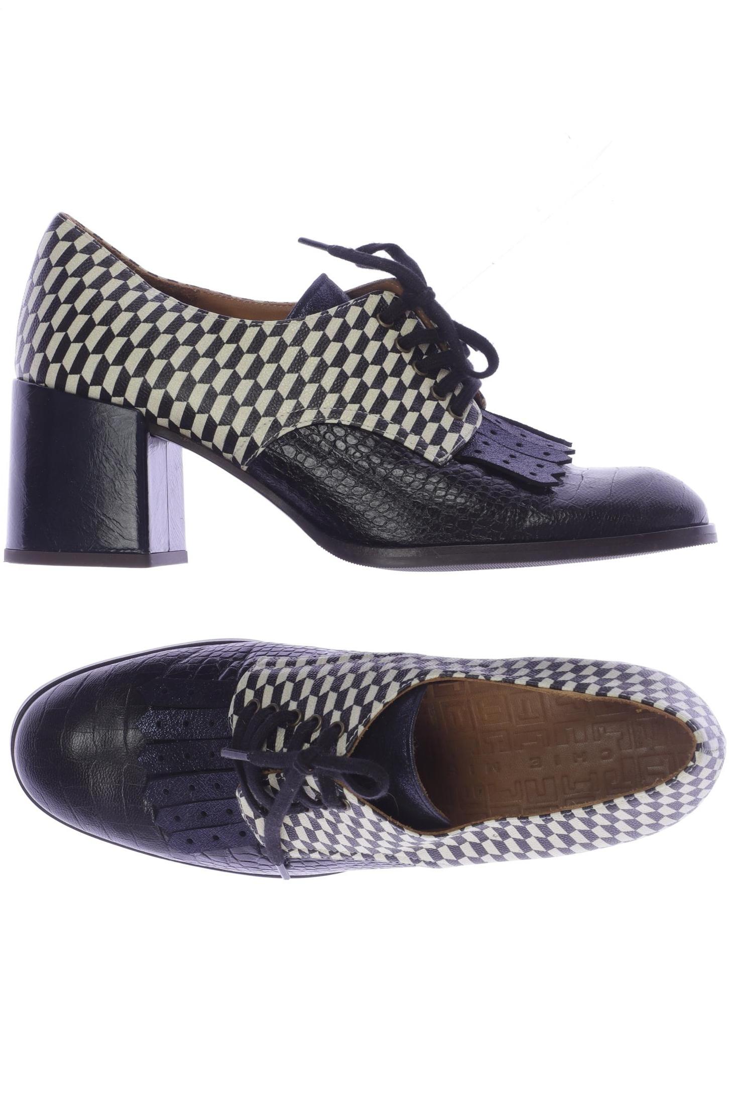 

Chie Mihara Damen Halbschuh, marineblau, Gr. 38.5