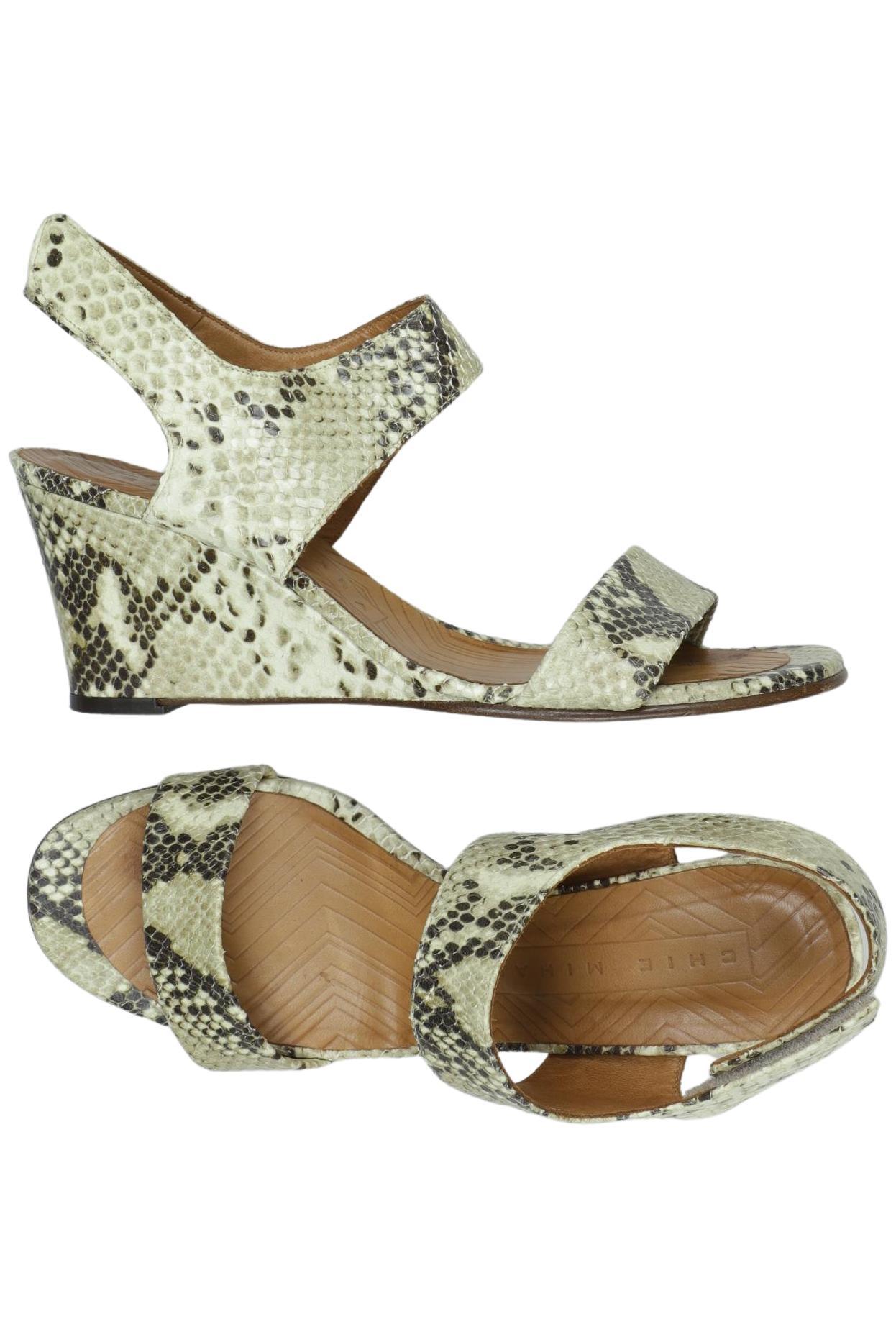 

Chie Mihara Damen Sandale, beige, Gr. 41