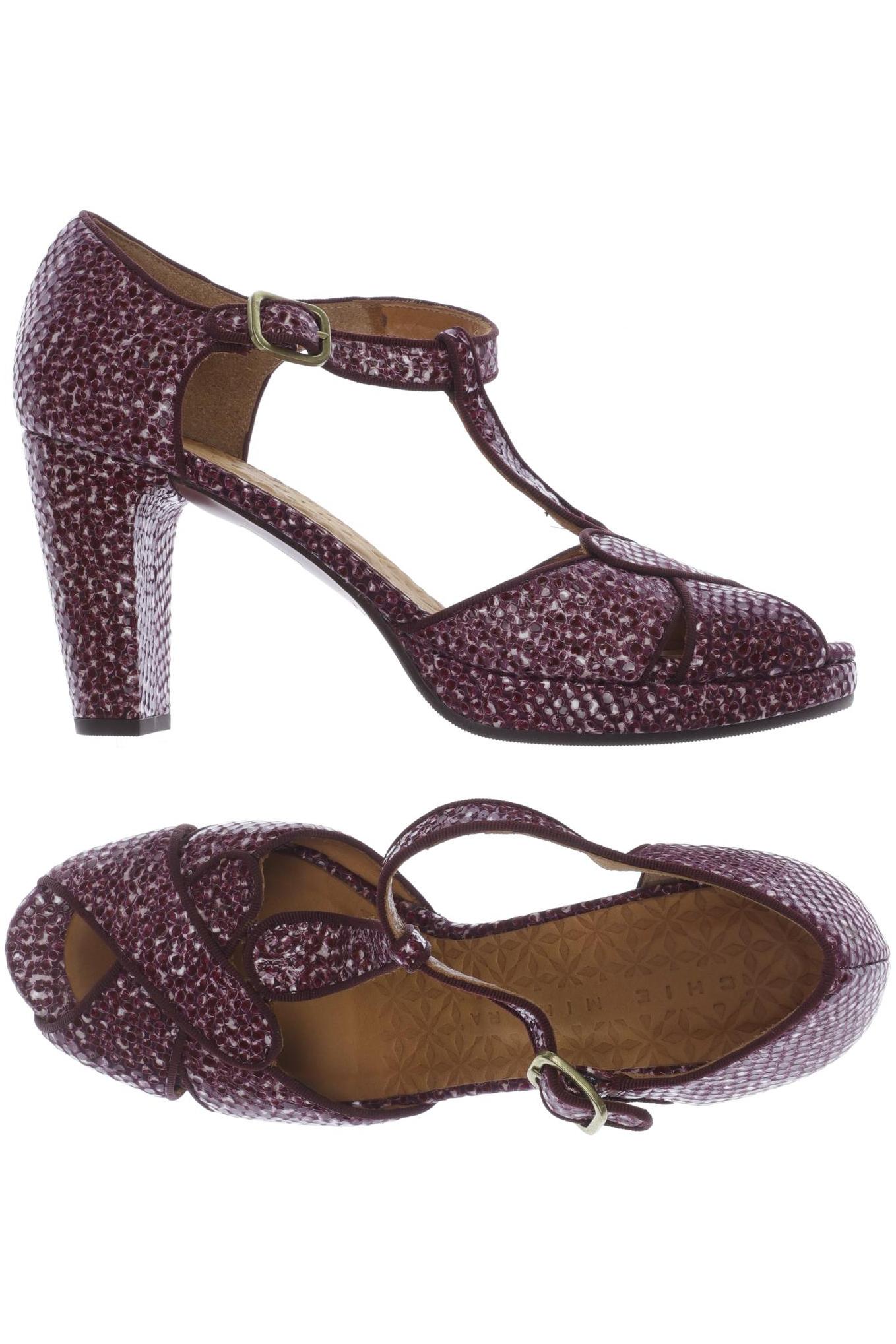 

Chie Mihara Damen Pumps, bordeaux, Gr. 40.5