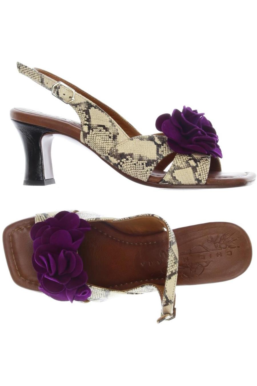 

Chie Mihara Damen Sandale, beige, Gr. 37.5