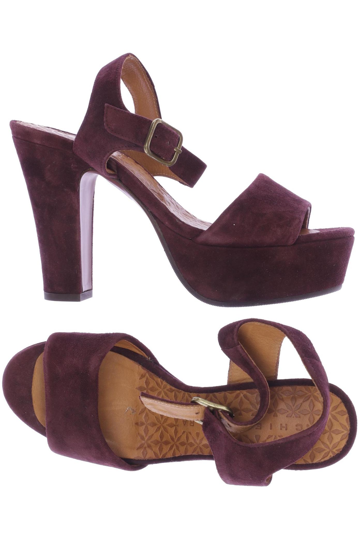 

Chie Mihara Damen Sandale, bordeaux, Gr. 36.5