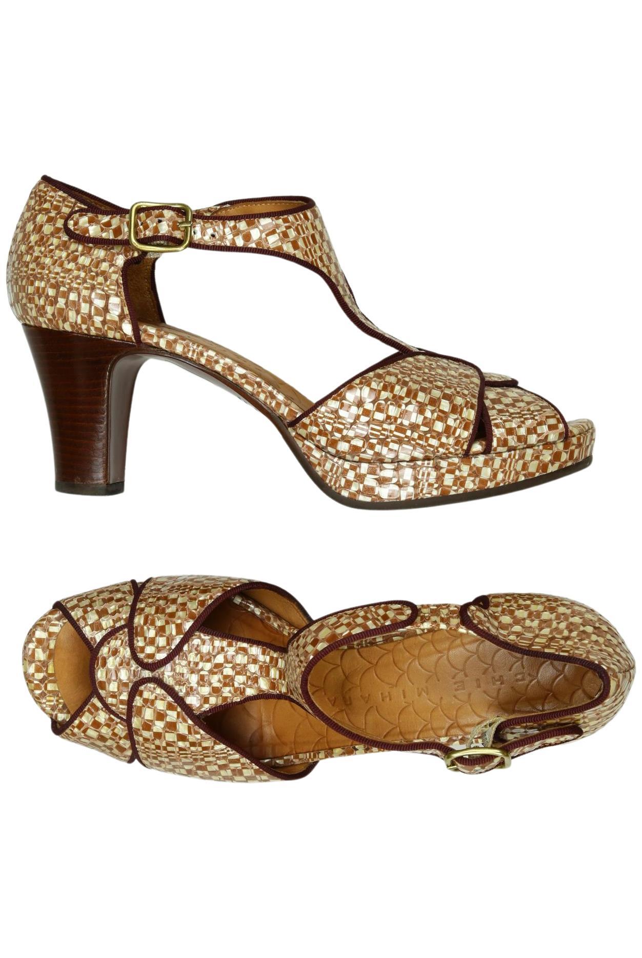 

Chie Mihara Damen Sandale, beige, Gr. 38