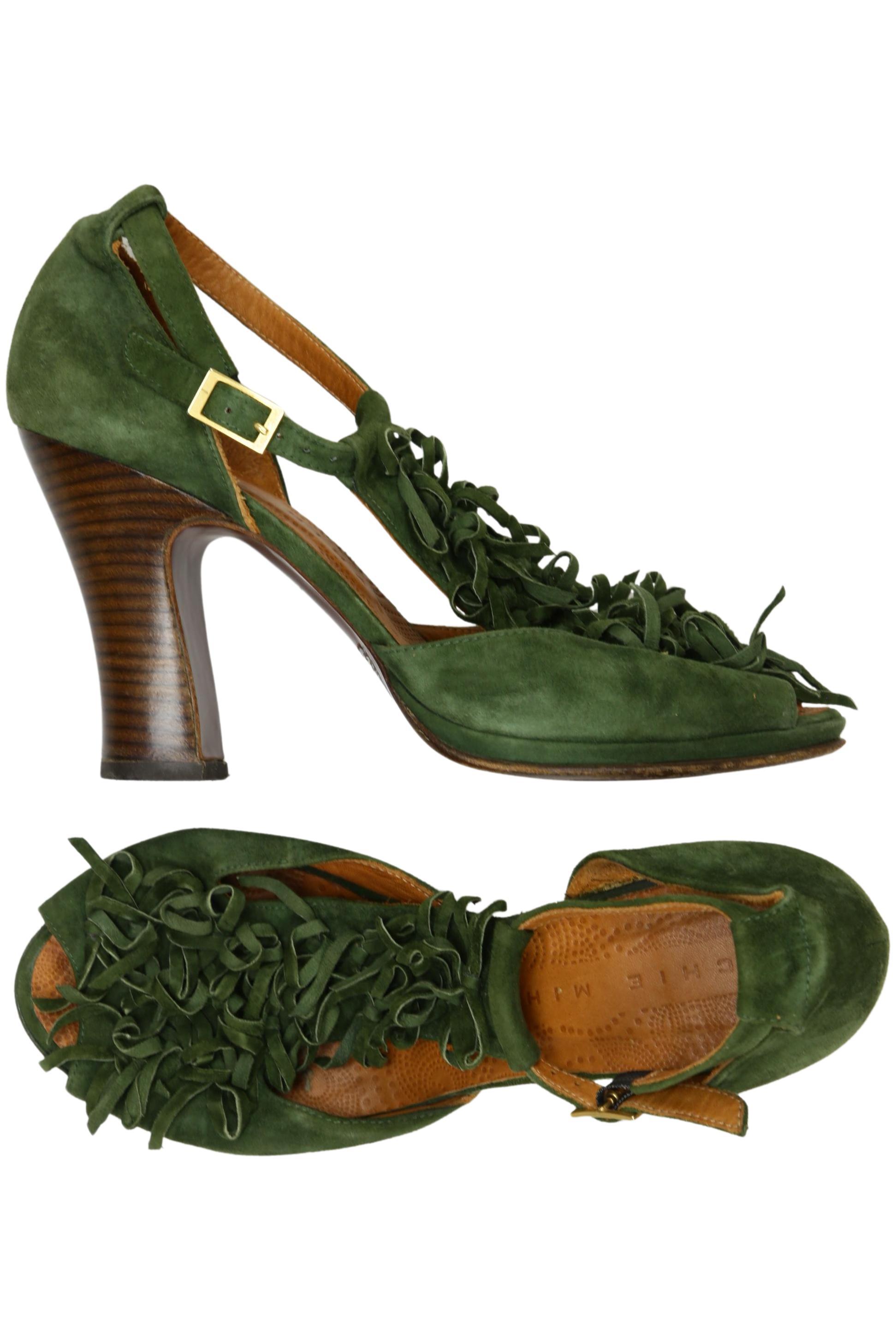 

Chie Mihara Damen Sandale, grün, Gr. 38.5