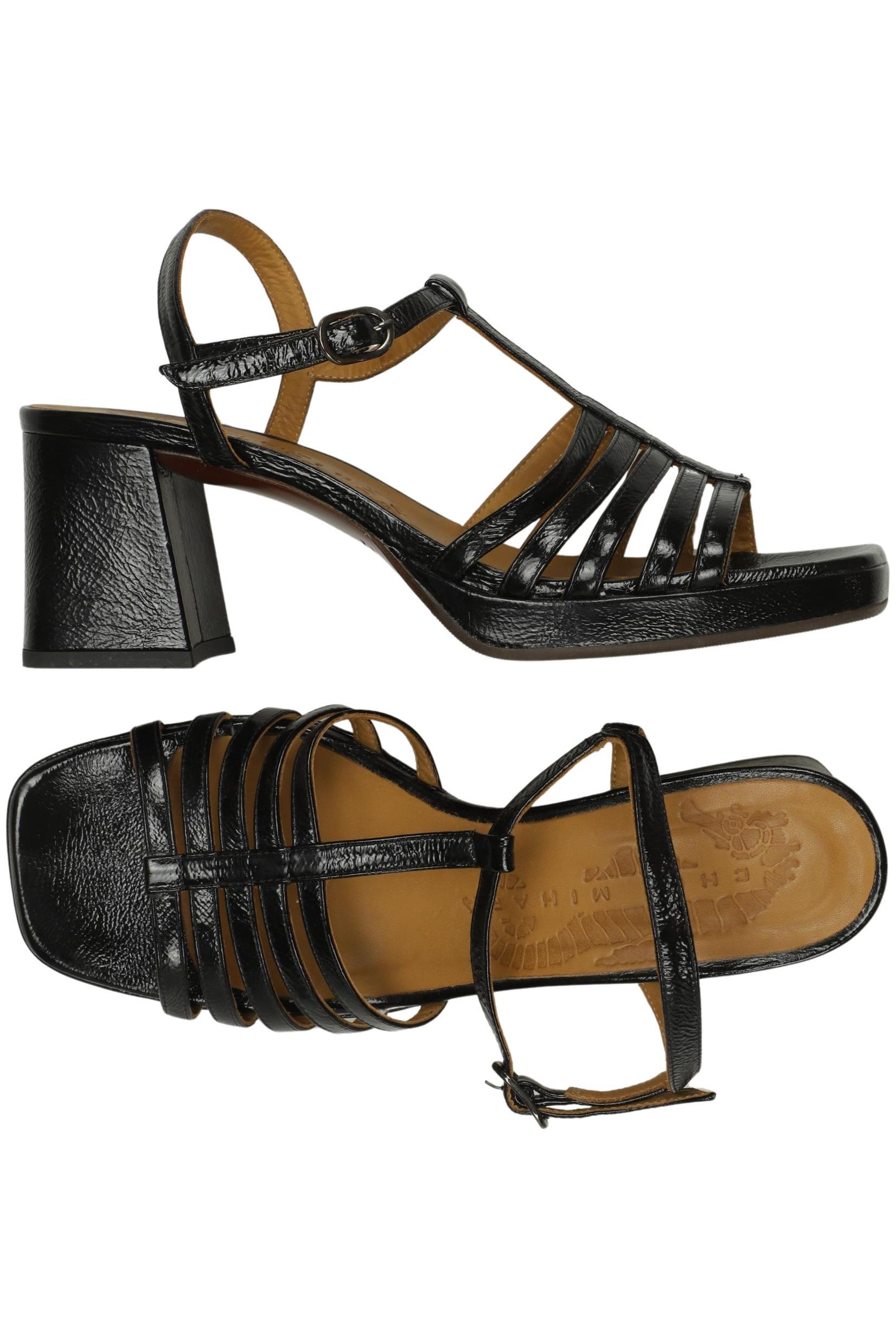 

Chie Mihara Damen Sandale, schwarz, Gr. 39.5