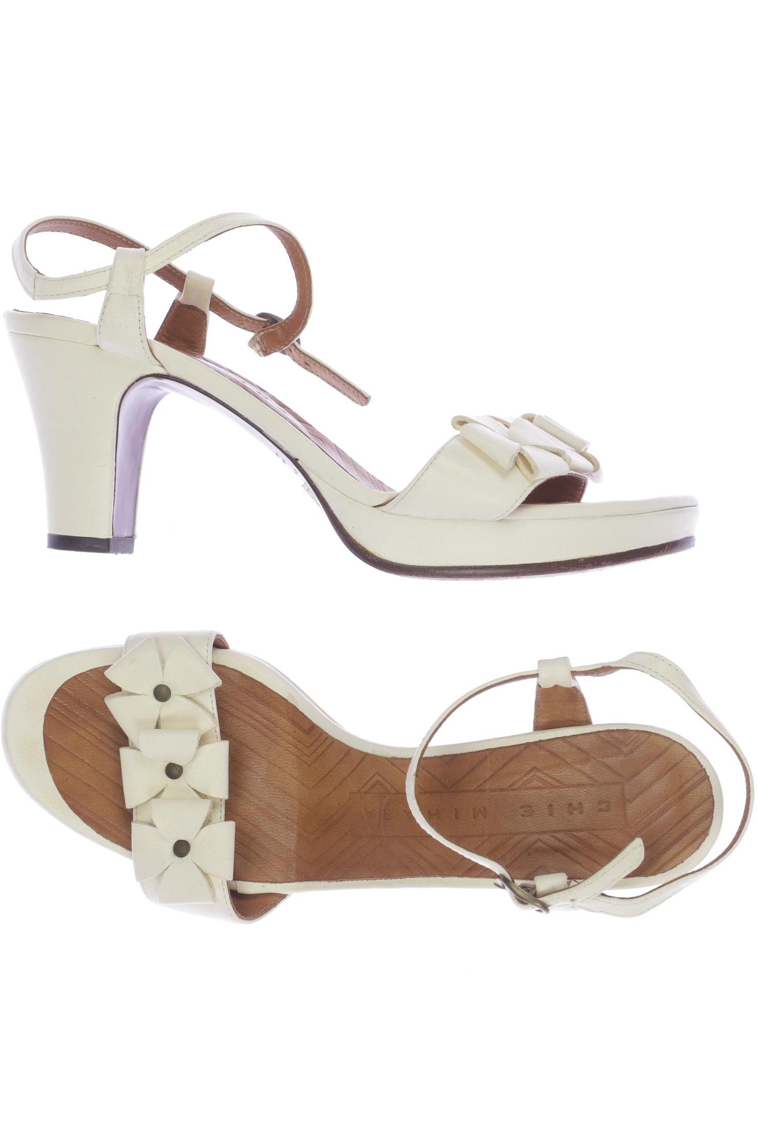 

Chie Mihara Damen Sandale, cremeweiß, Gr. 38