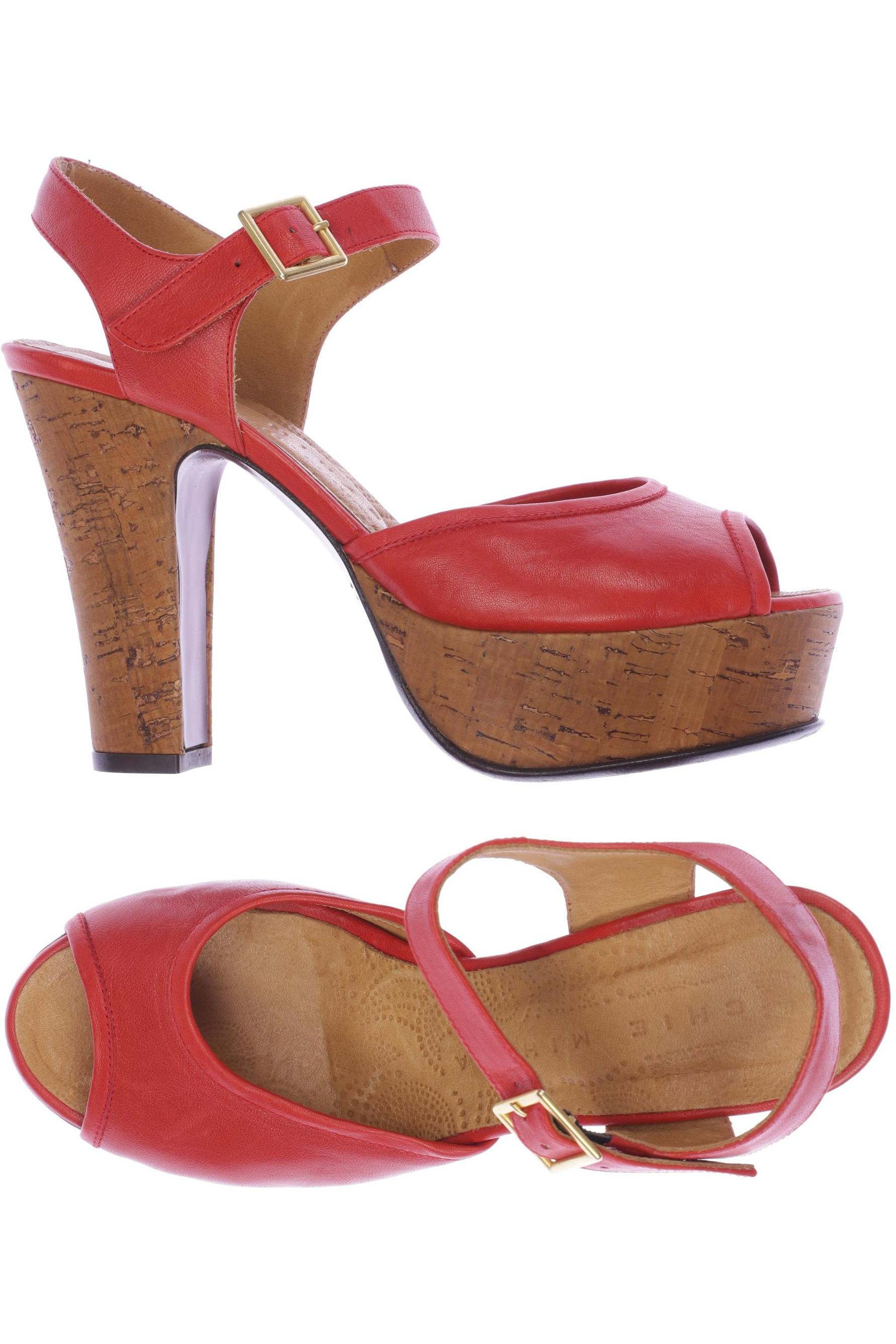 

Chie Mihara Damen Sandale, orange, Gr. 37
