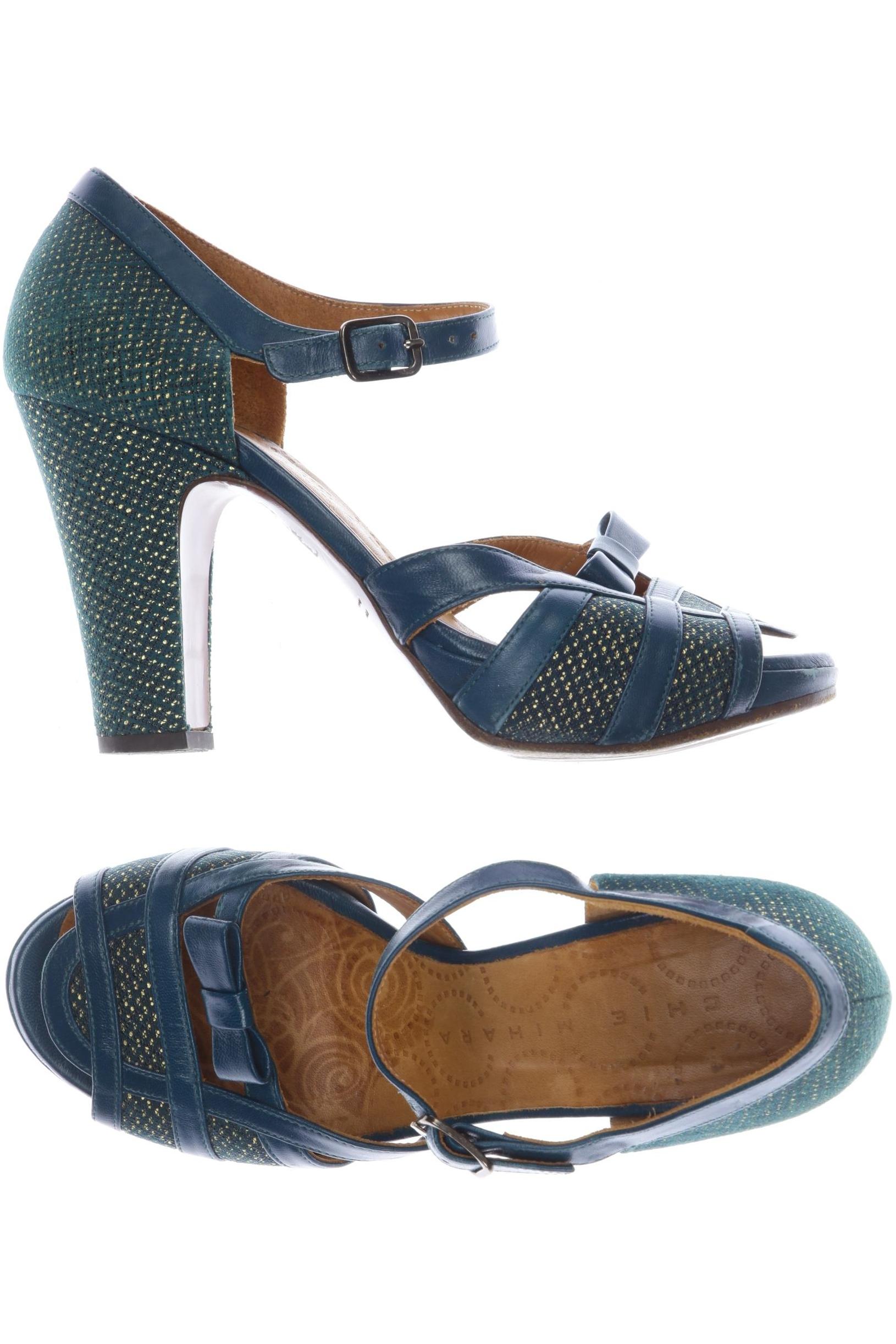 

Chie Mihara Damen Sandale, türkis, Gr. 37.5