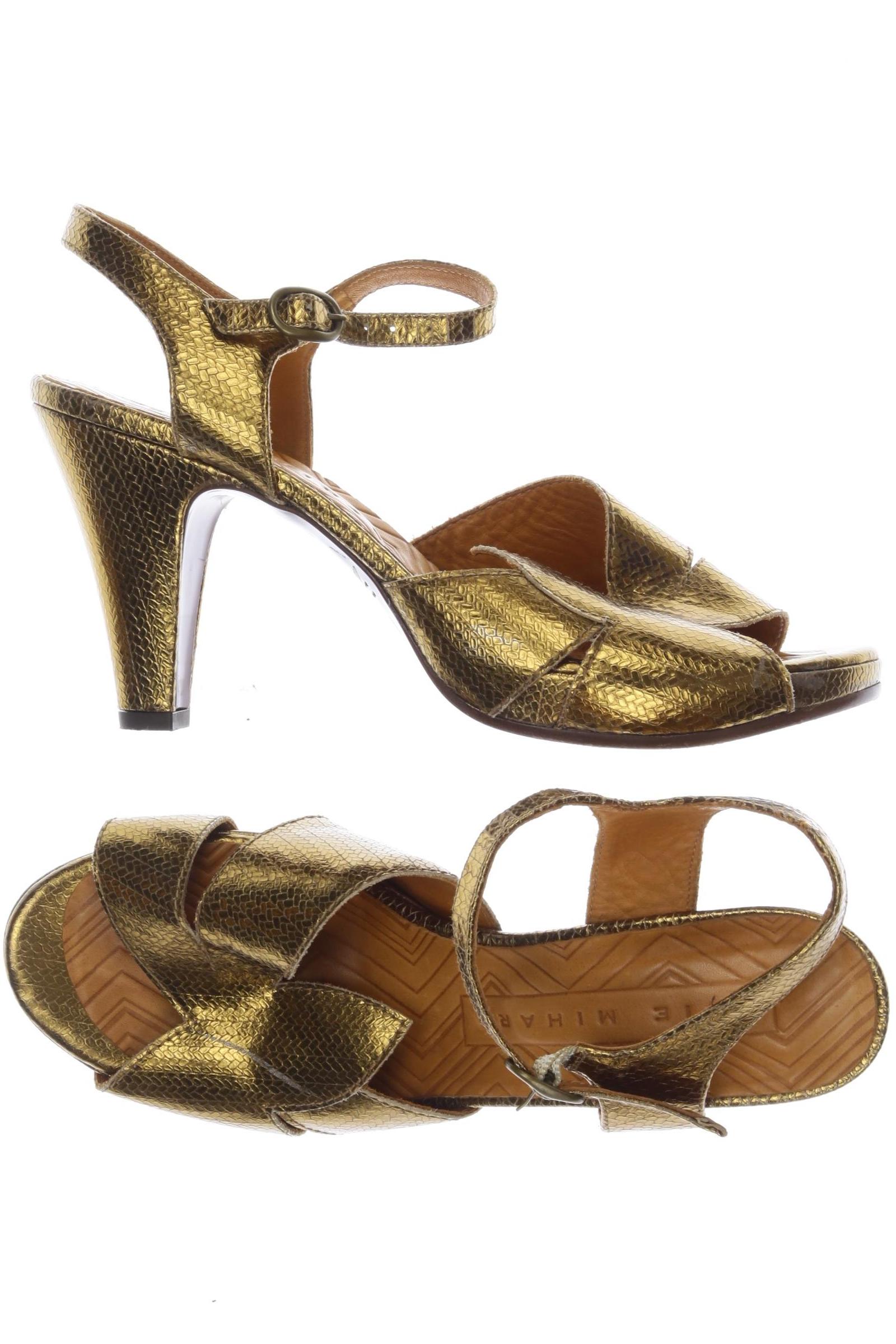 

Chie Mihara Damen Sandale, gold, Gr. 40