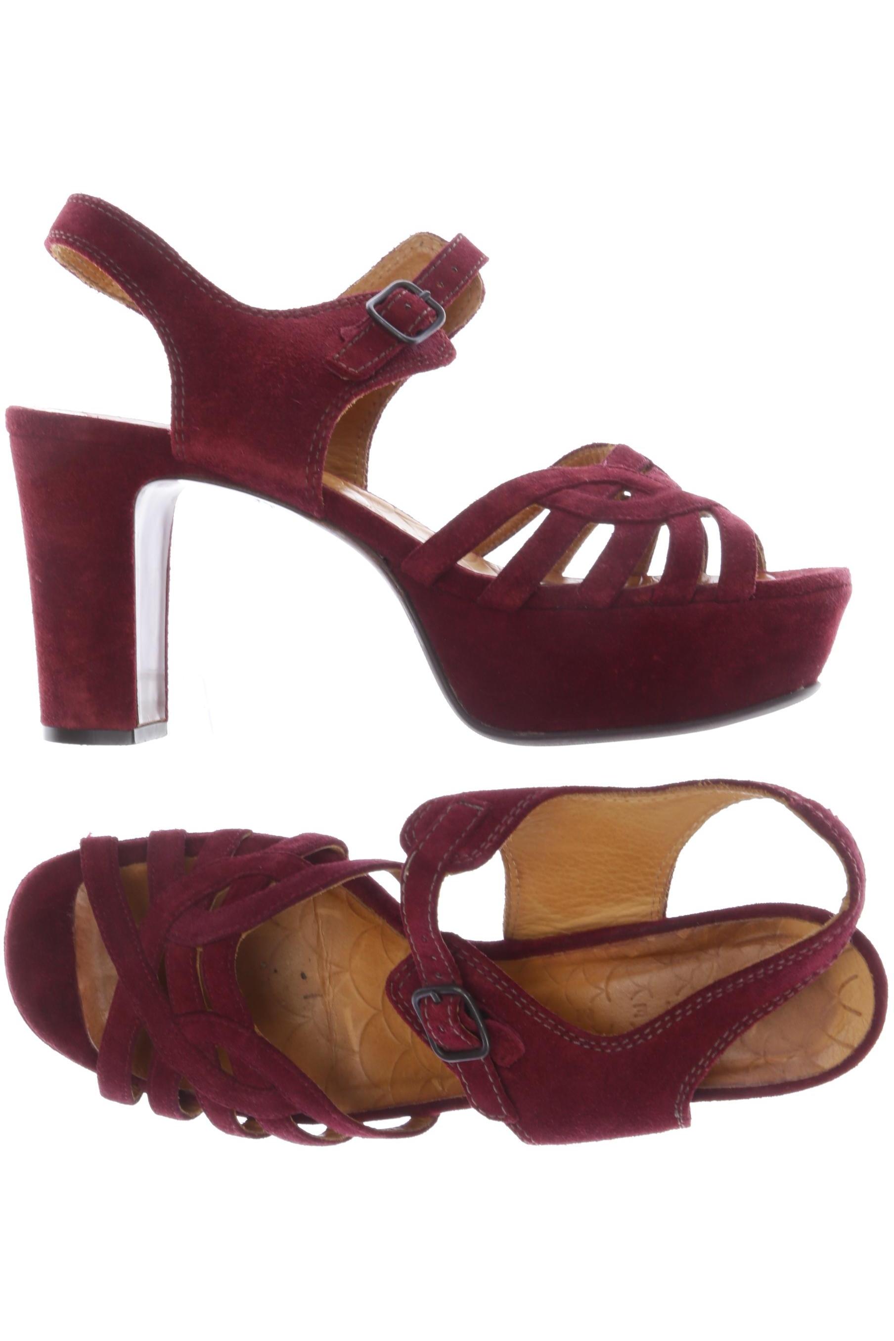 

Chie Mihara Damen Sandale, bordeaux, Gr. 39