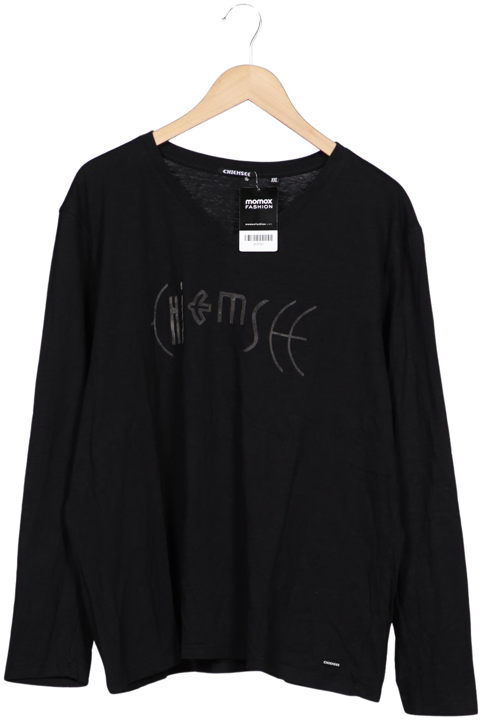 Thumbnail - Chiemsee Herren Langarmshirt, schwarz, Gr. 56