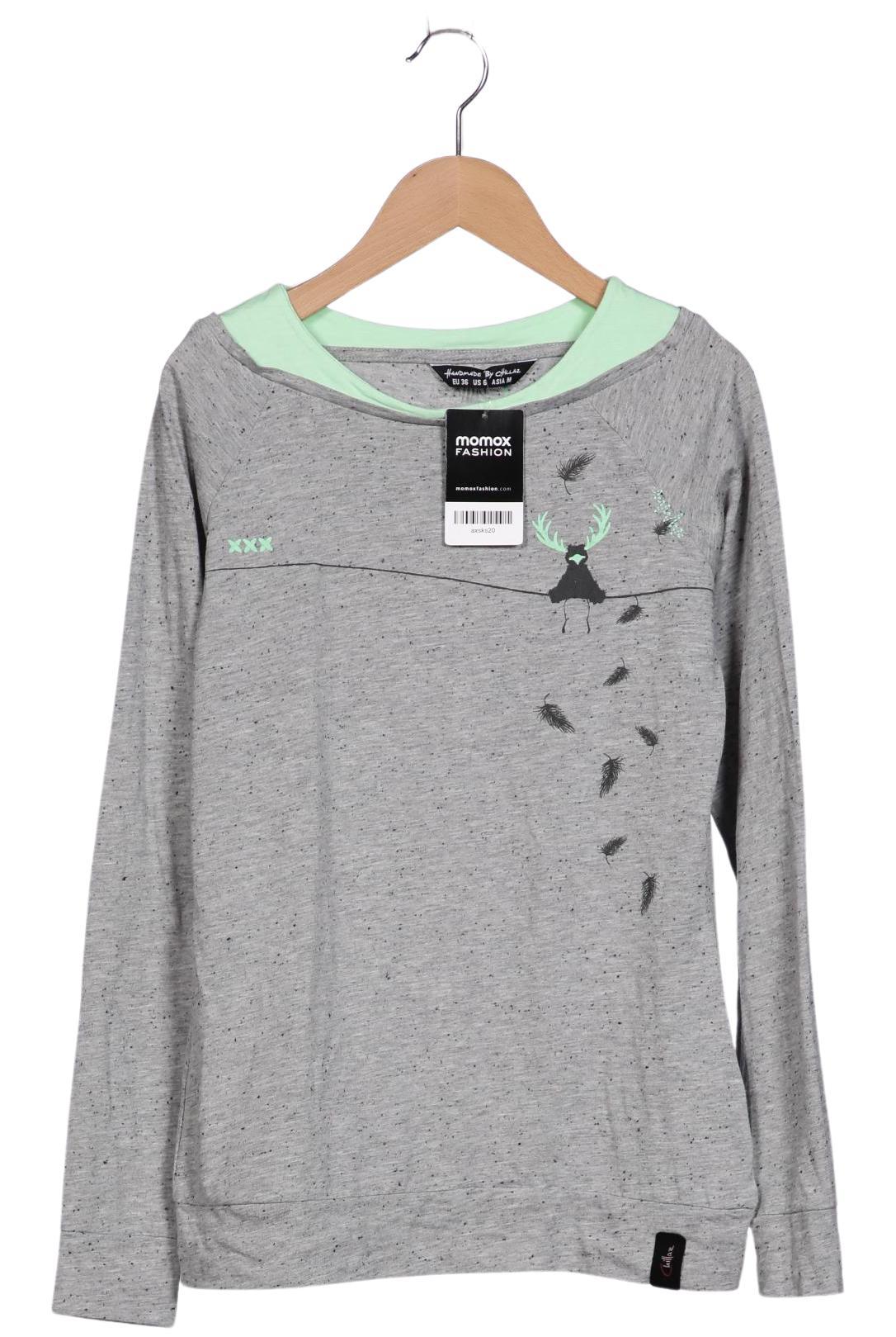 

Chillaz Damen Langarmshirt, grau, Gr. 36