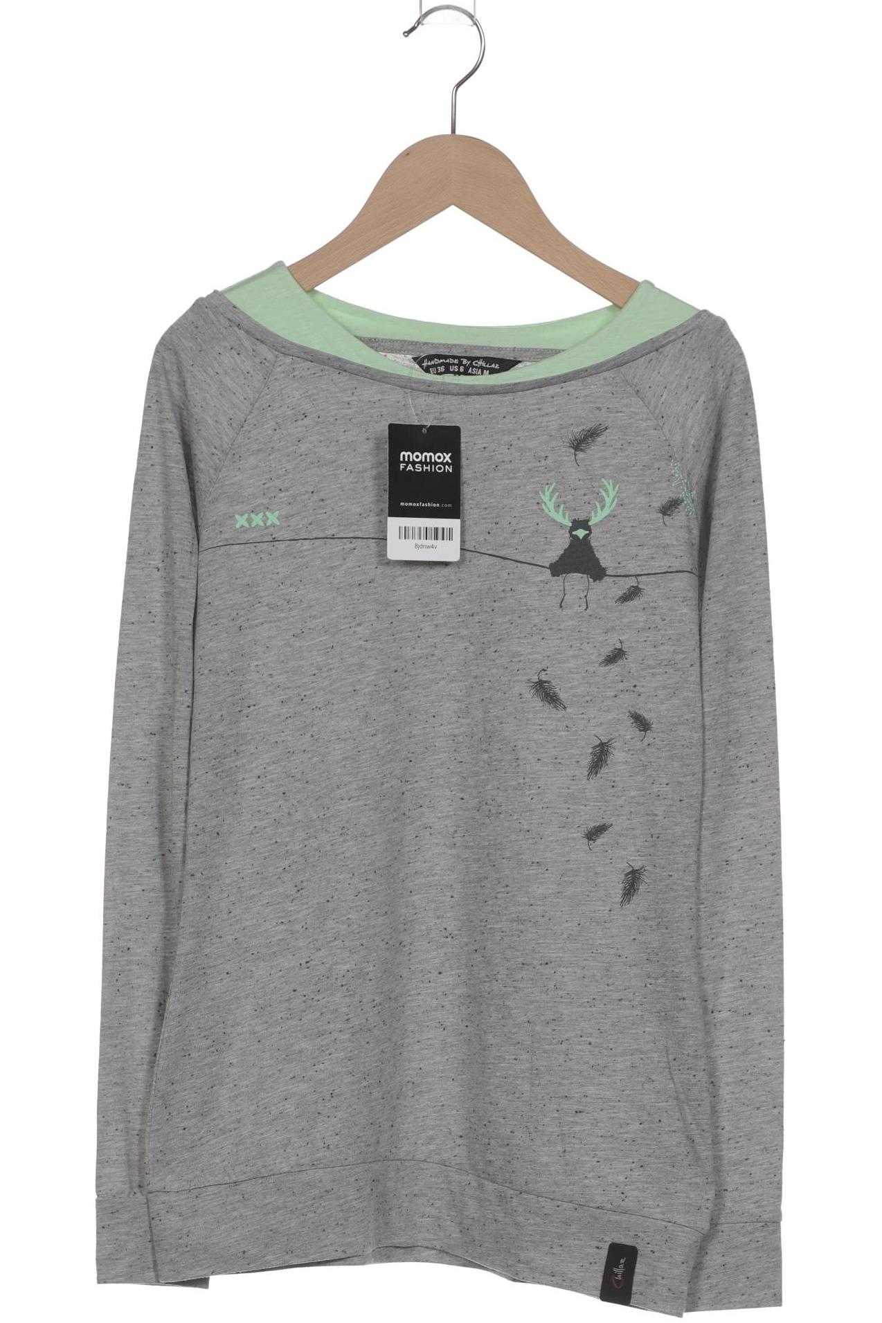 

Chillaz Damen Langarmshirt, grau, Gr. 36