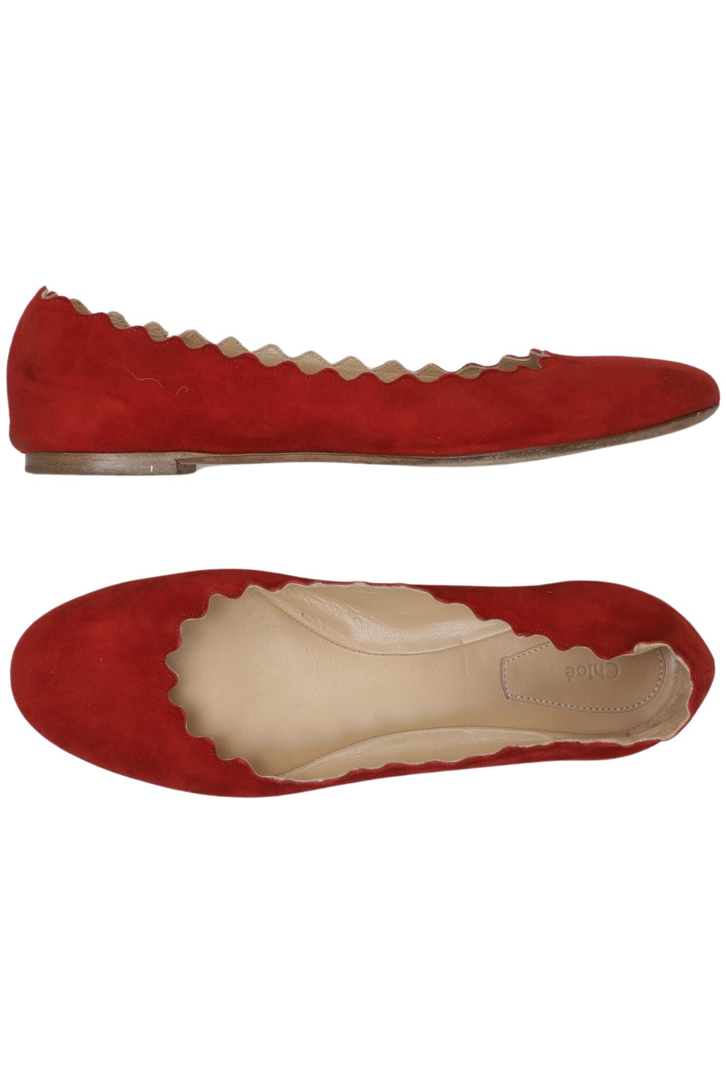 

Chloe Damen Ballerinas, rot, Gr. 38.5