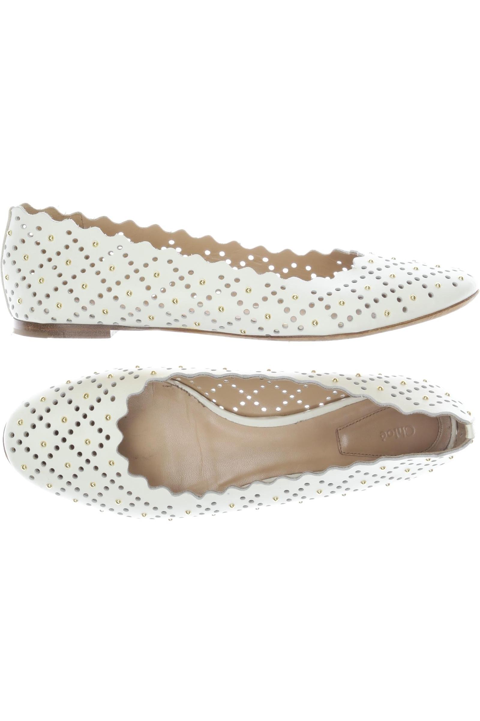 

Chloe Damen Ballerinas, cremeweiß, Gr. 39.5