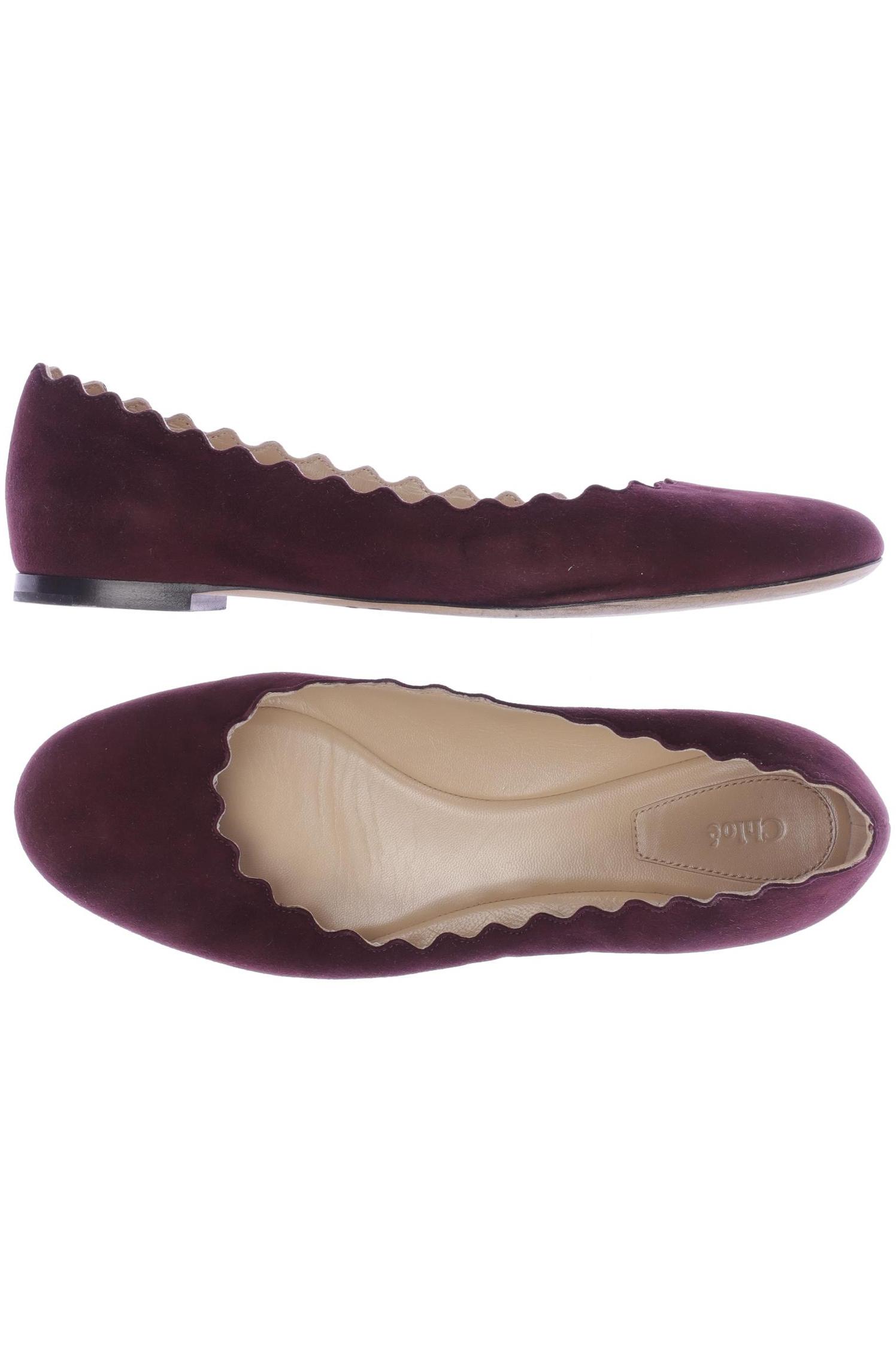 

Chloe Damen Ballerinas, bordeaux, Gr. 36