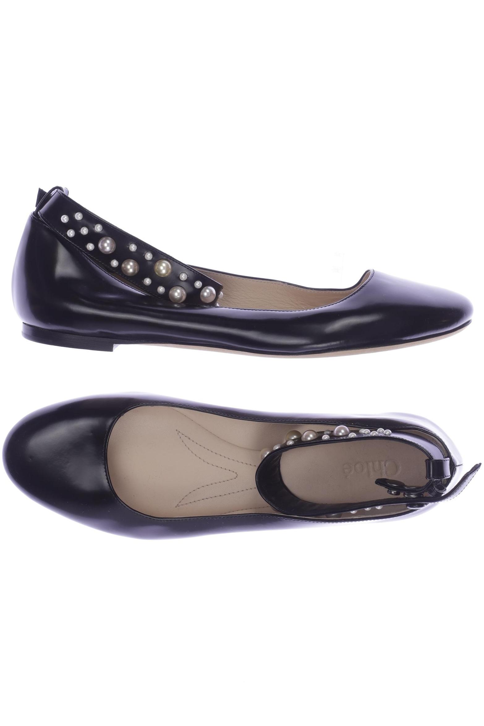 

Chloe Damen Ballerinas, schwarz