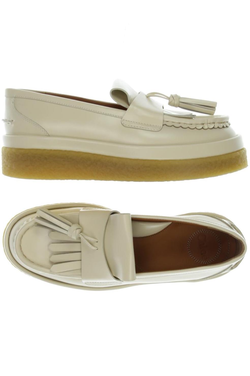

Chloe Damen Halbschuh, cremeweiß, Gr. 39