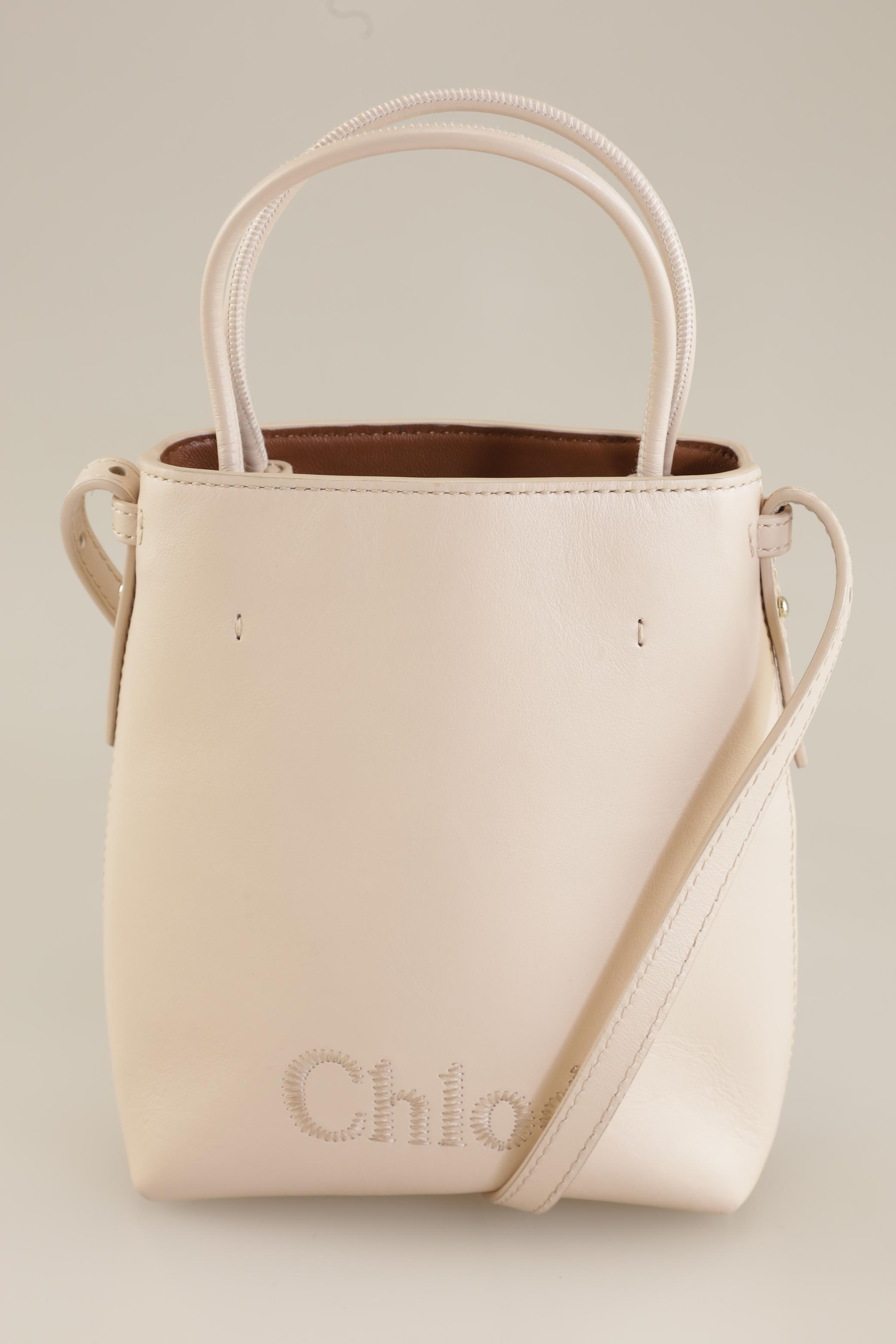 

Chloe Damen Handtasche, beige, Gr.