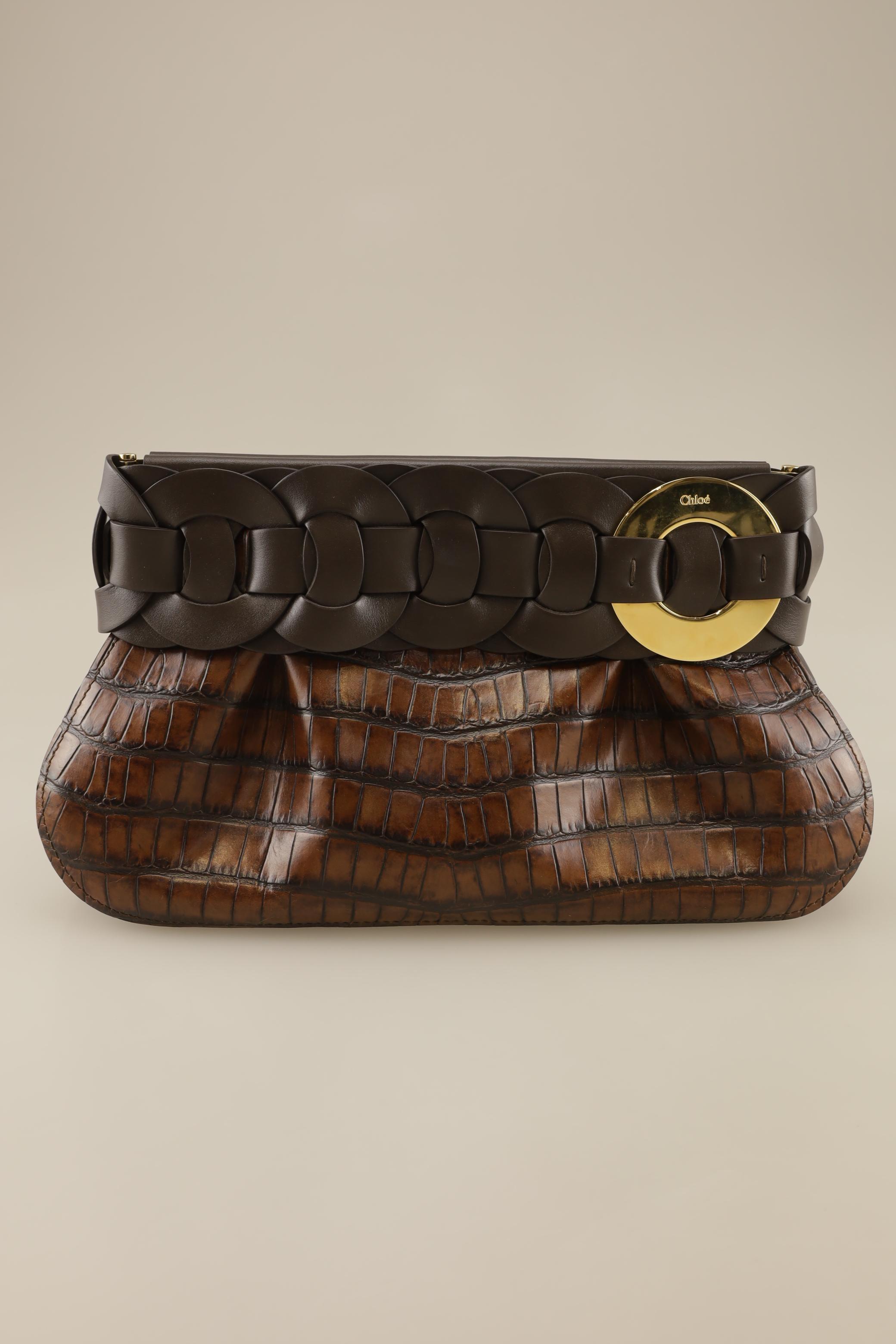 

Chloe Damen Handtasche, braun, Gr.